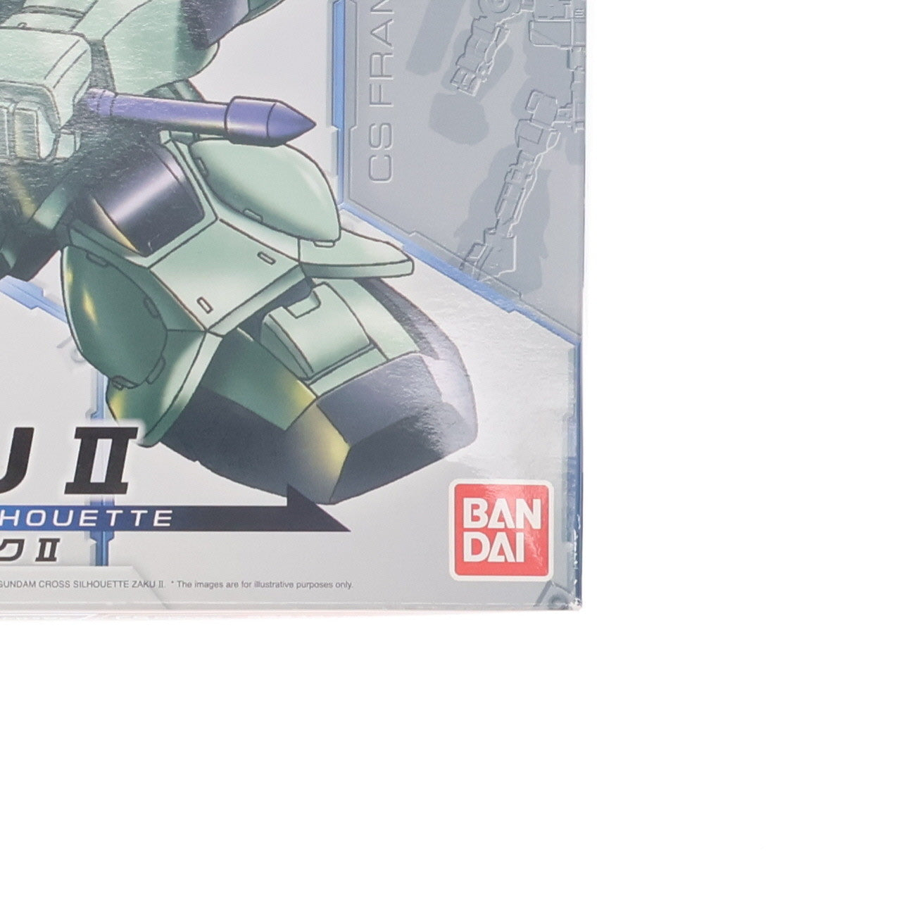 【中古即納】[PTM] SDガンダム クロスシルエット MS-06F ザクII 機動戦士ガンダム プラモデル(0230353) バンダイ(20180721)