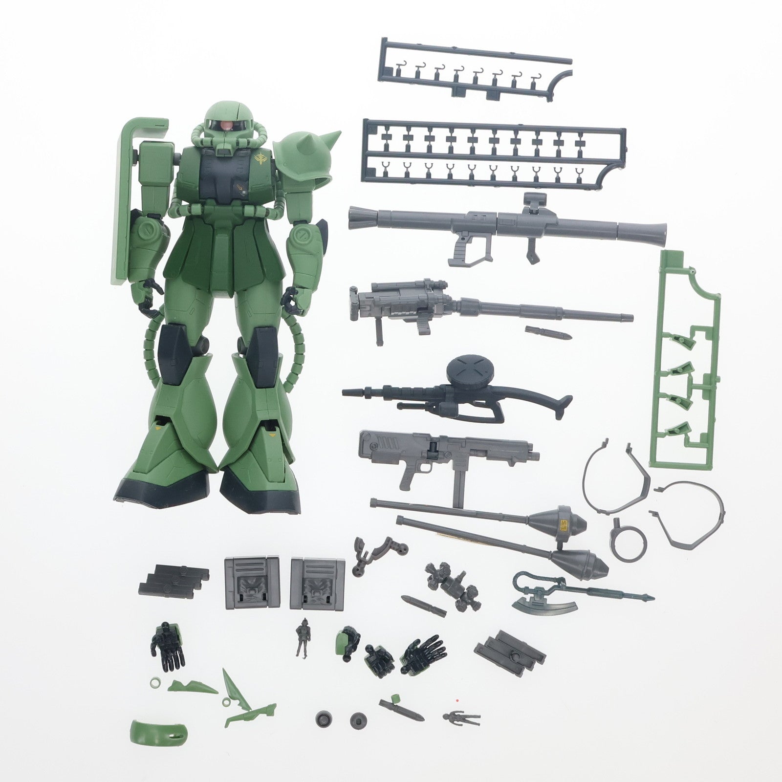 【中古即納】[PTM] MG 1/100 MS-06F ザクII Ver.2.0 機動戦士ガンダム プラモデル(5063564) バンダイスピリッツ(20181231)