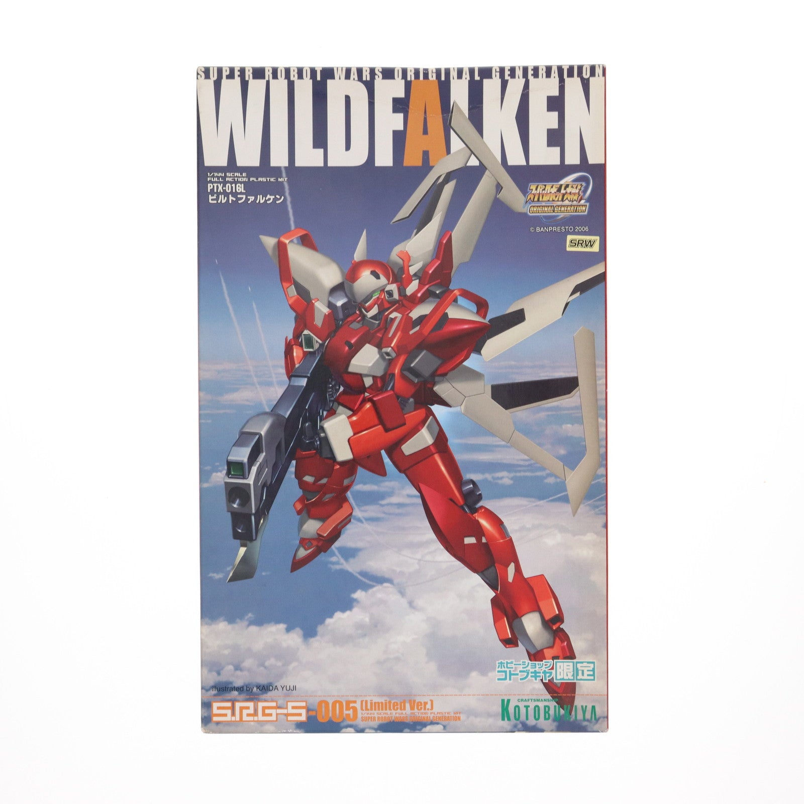 Original - コトブキヤショップ限定 S.R.G-S-005 1/144 PTX-016L ビルトファルケン スーパーロボット大戦OG ORIGINAL GENERATIONS(オリジナルジェネレーションズ) プラモデル(KP-21) コトブキヤ 中古即納】[PTM]コトブキヤショップ限定 S.R.G-S-005 1/144 PTX