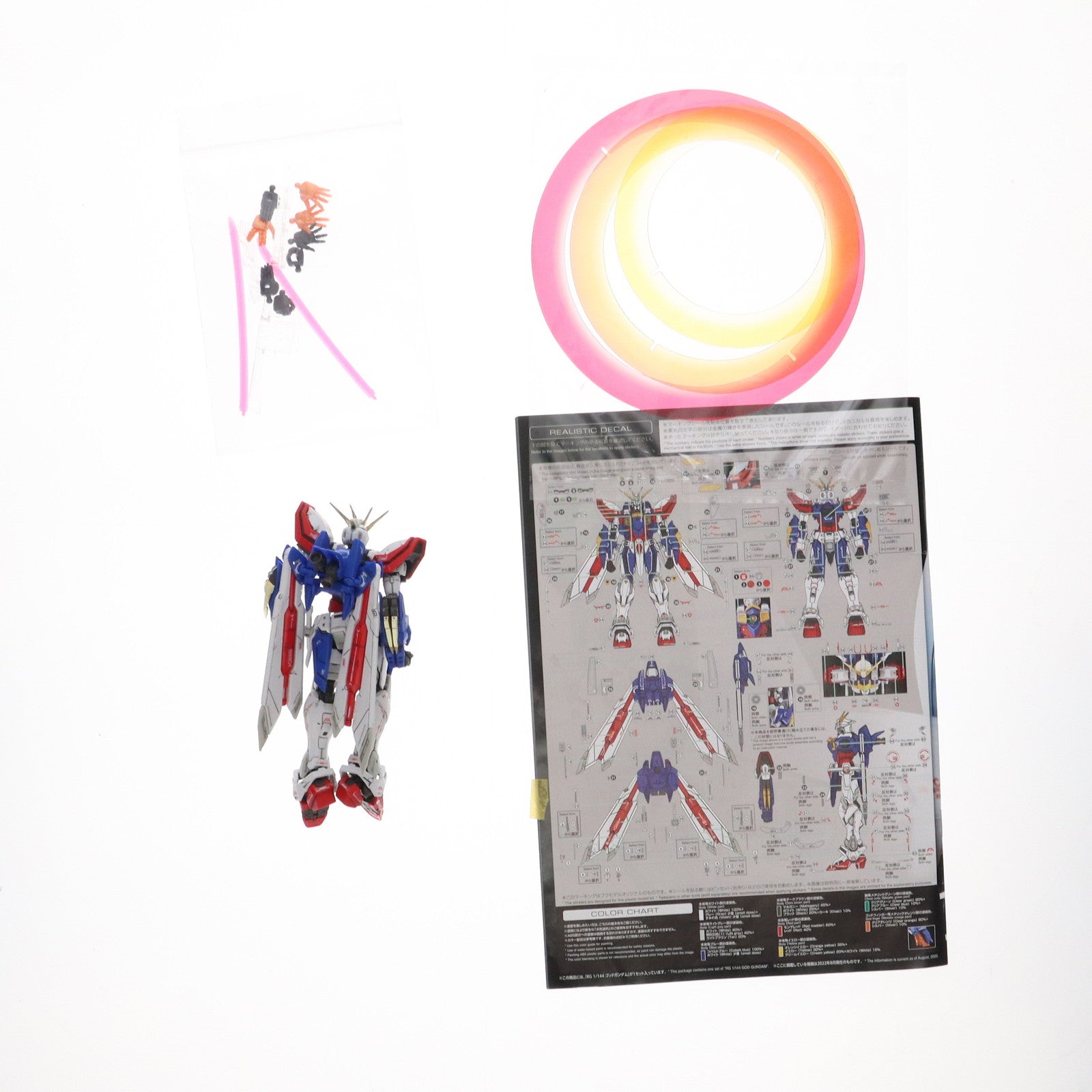 【中古即納】[PTM] (再販) RG 1/144 ゴッドガンダム 機動武闘伝Gガンダム プラモデル(5063358) バンダイスピリッツ(20241127)
