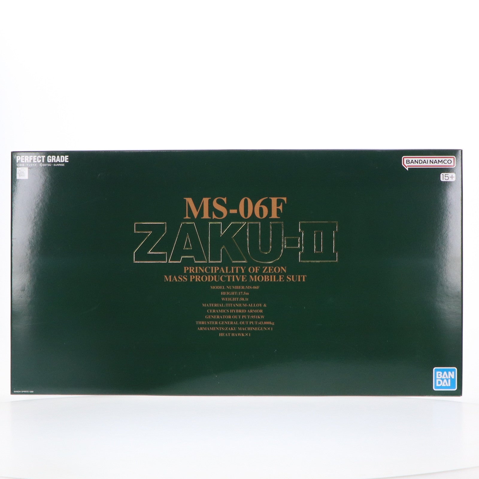 【中古即納】[PTM] PG 1/60 MS-06F 量産型ザクII 機動戦士ガンダム プラモデル(5064230) バンダイスピリッツ(20240228)