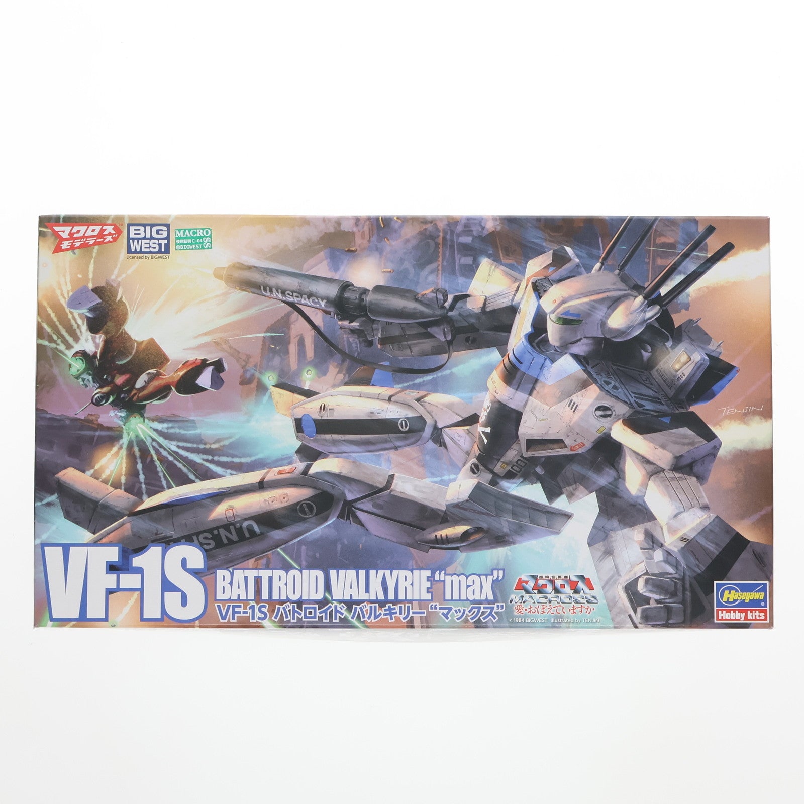 【中古即納】[PTM] 1/72 VF-1S バトロイド バルキリー 『マックス』 超時空要塞マクロス プラモデル(65884) ハセガワ(20231217)