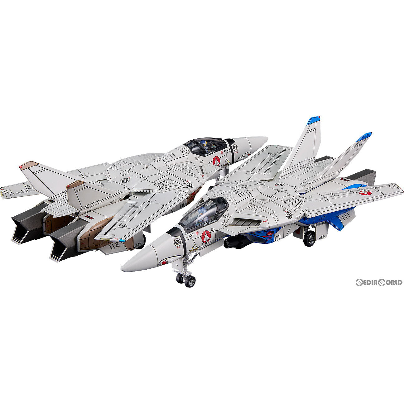 【中古即納】[PTM] PLAMAX PX07 1/72 VF-1A ファイターバルキリー バーミリオン小隊(マクシミリアン・ジーナス/柿崎速雄)(かきざきはやお) 超時空要塞マクロス プラモデル マックスファクトリー(20240728)