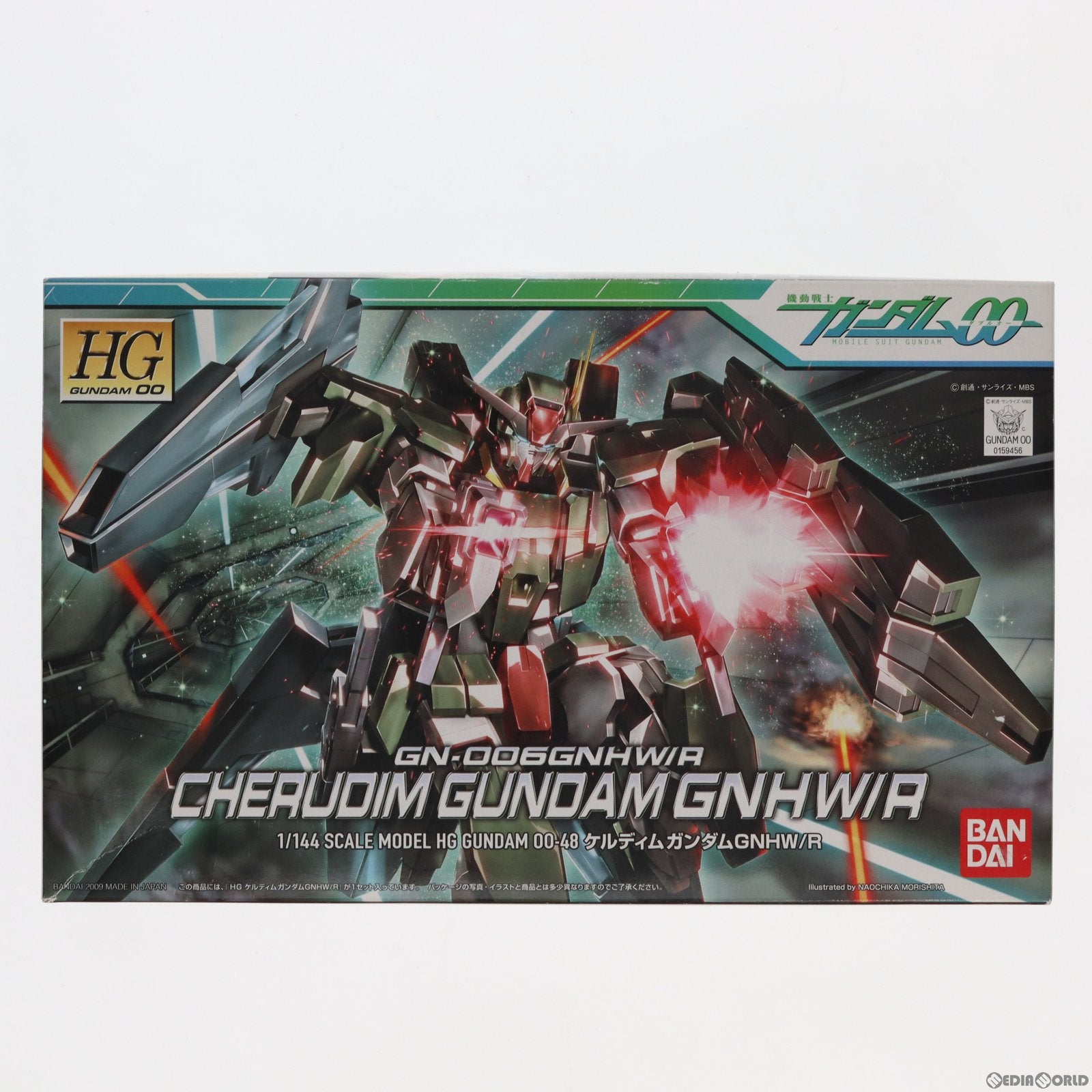 【中古即納】[PTM] HG 1/144 ケルディムガンダムGNHW/R 機動戦士ガンダム00(ダブルオー) プラモデル バンダイ(20180531)