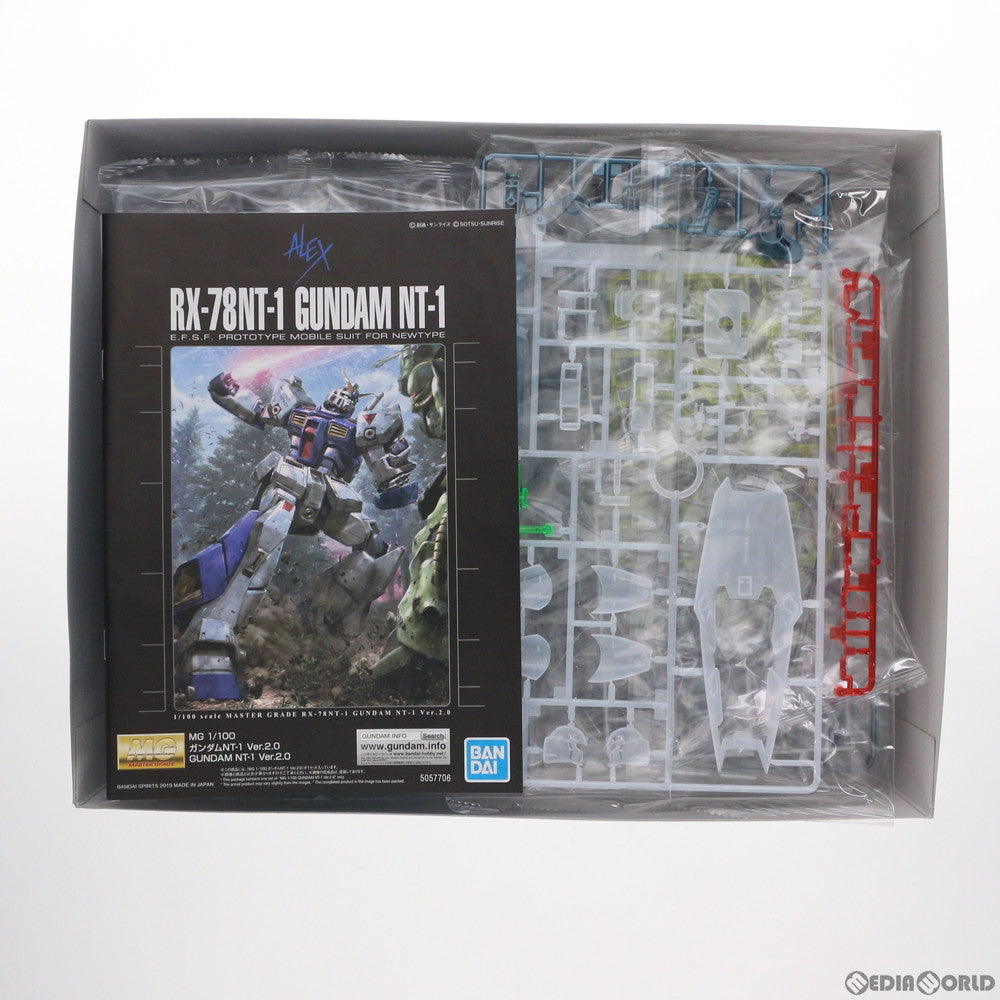 【中古即納】[PTM] イベント限定 MG 1/100 RX-78NT-1 ガンダムNT-1 ver.2.0 クリアカラー 機動戦士ガンダム0080 ポケットの中の戦争 プラモデル(5058773) バンダイスピリッツ(20191130)