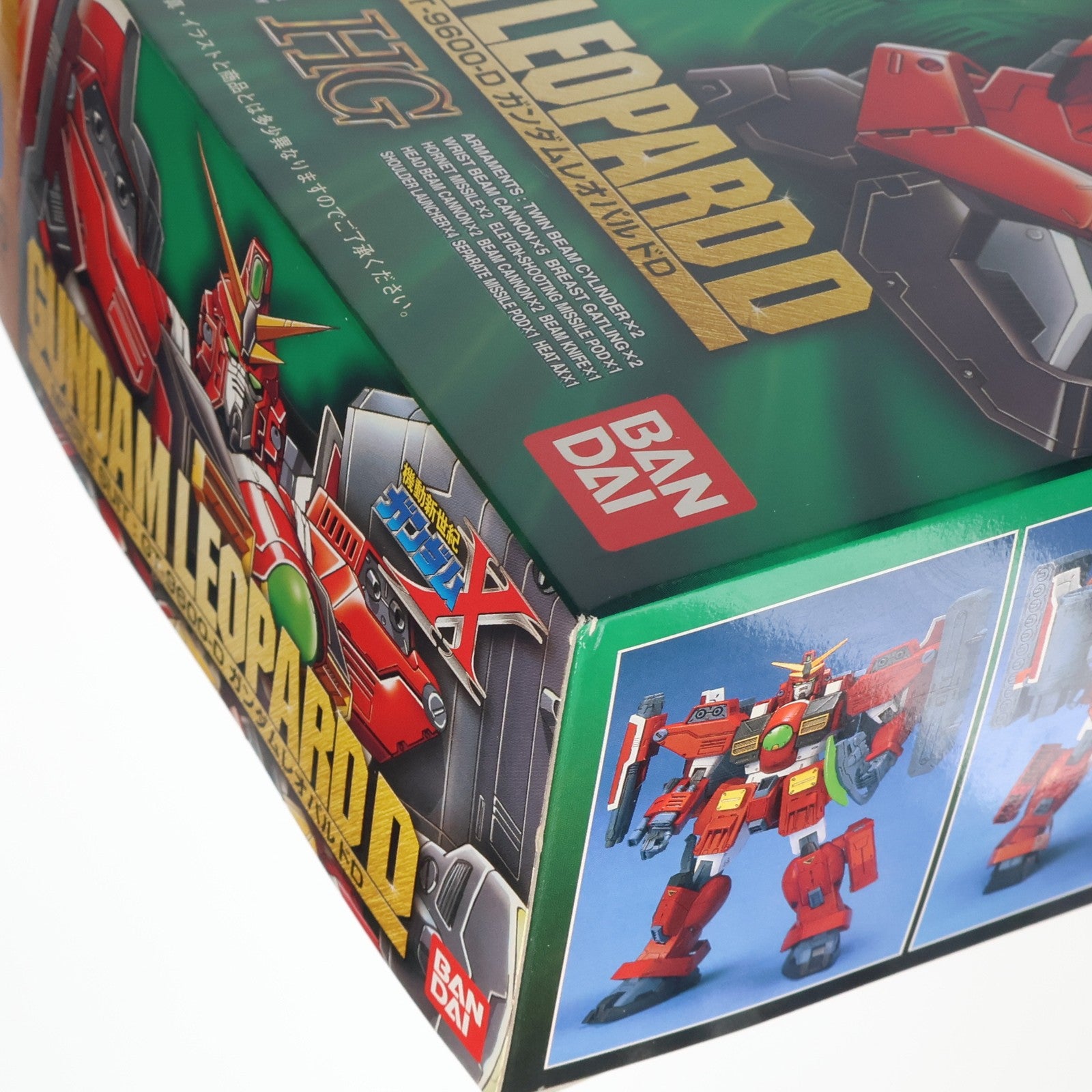 【中古即納】[PTM] HG 1/100 GT-9600-D ガンダムレオパルドD 機動新世紀ガンダムX プラモデル バンダイ(20180227)