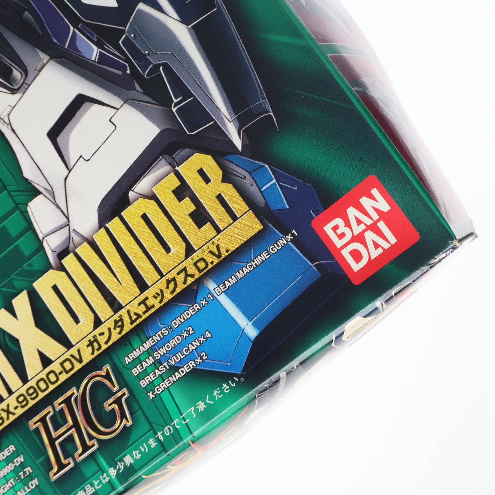 【中古即納】[PTM] HG 1/100 GX-9900-DV ガンダムエックス ディバイダー 機動新世紀ガンダムX プラモデル(0054287) バンダイ(20180221)