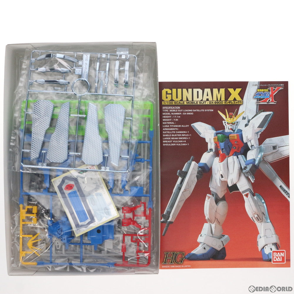 【中古即納】[PTM] HG 1/100 GX-9900 ガンダムエックス 機動新世紀ガンダムX プラモデル(0052674) バンダイ(20180221)