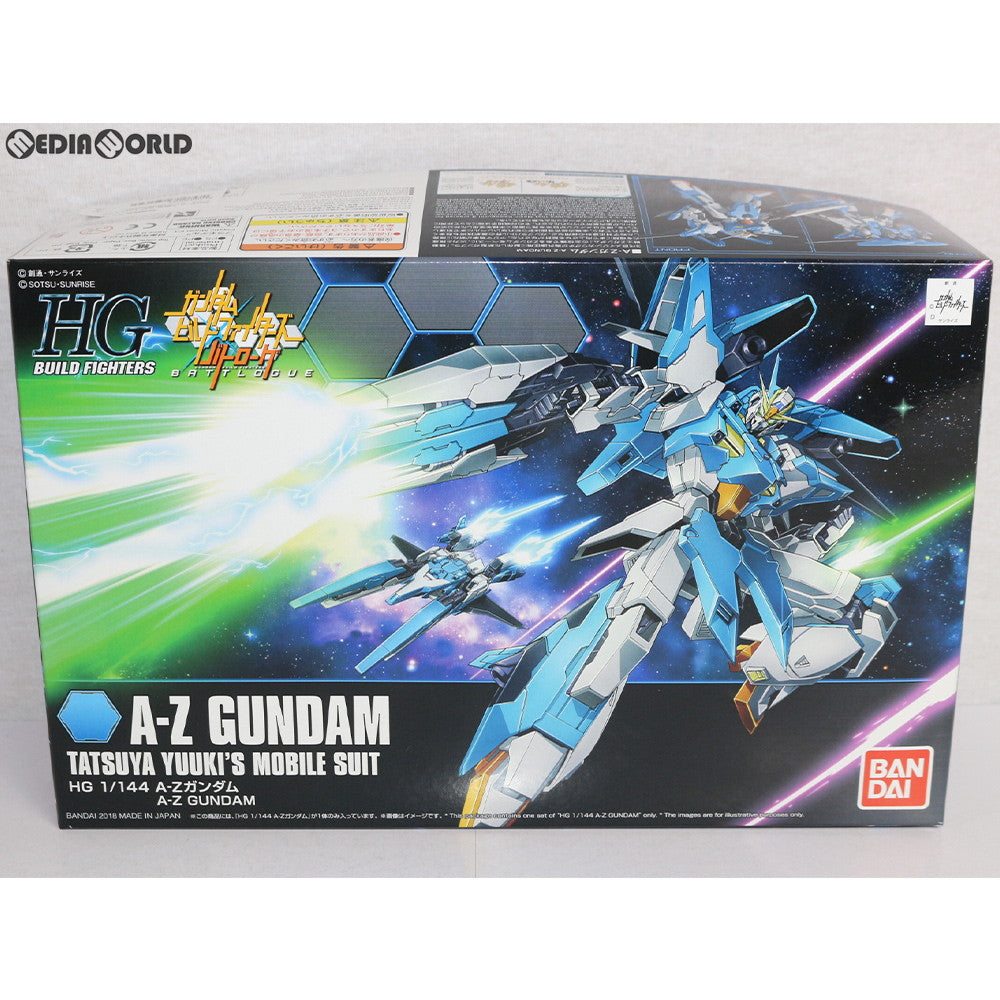 【中古即納】[PTM] Amazon.co.jp限定 HGBF 1/144 A-Zガンダム ガンダムビルドファイターズ バトローグ プラモデル バンダイ(20180131)