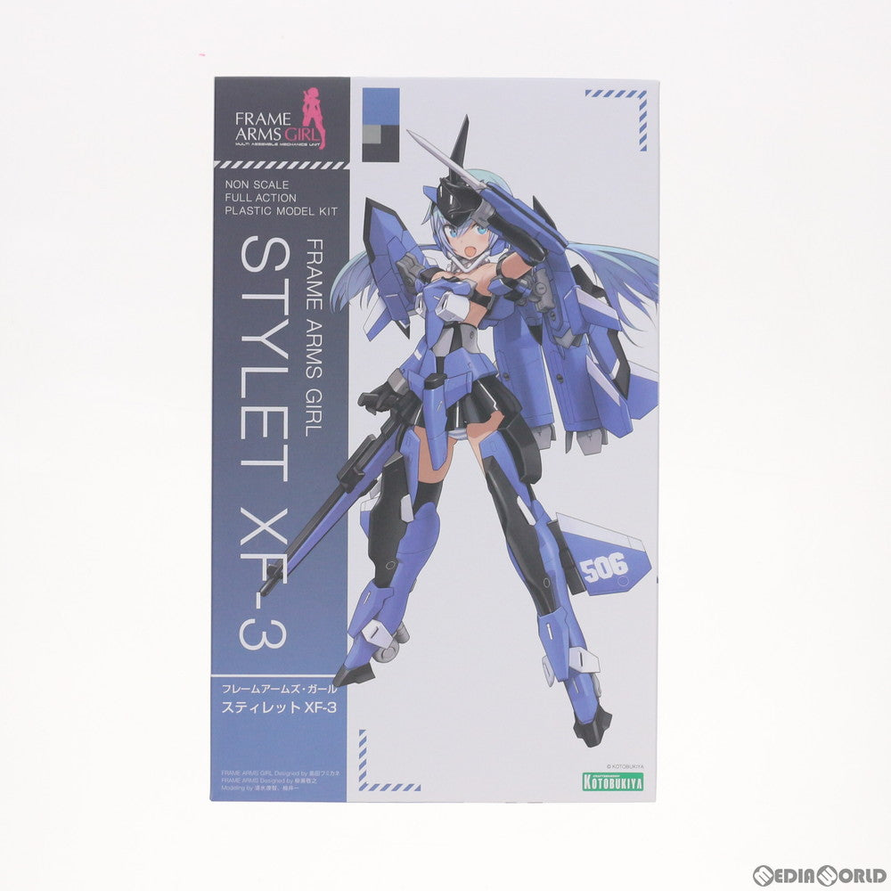 【中古即納】[PTM] フレームアームズ・ガール スティレット XF-3 プラモデル(FG060) コトブキヤ(20190830)