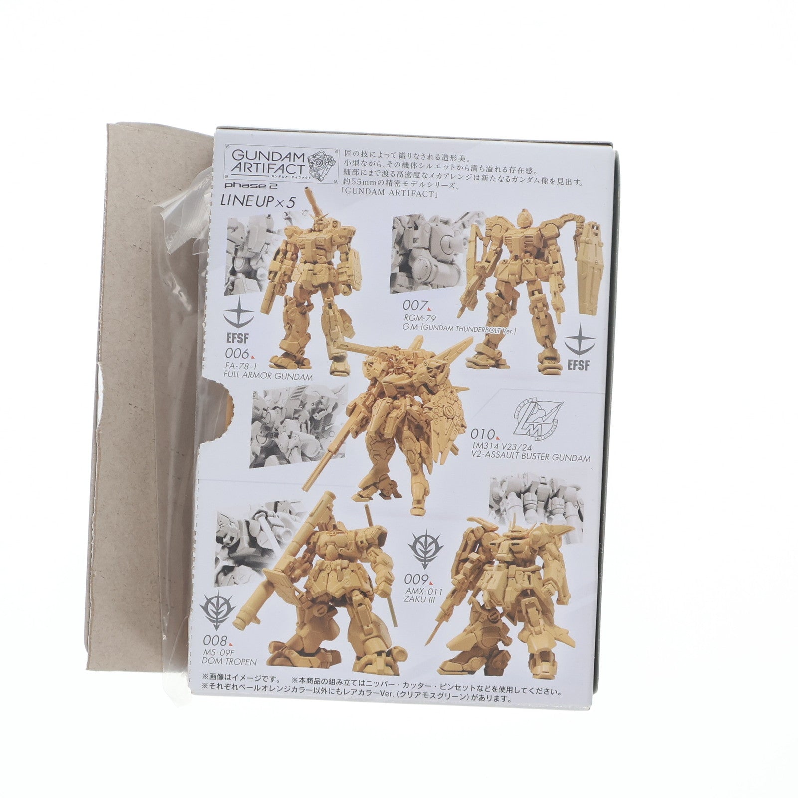 【中古即納】[PTM] (単品)(食玩) ガンダムアーティファクト 第2弾 ジム(サンダーボルト版) 機動戦士ガンダム サンダーボルト プラモデル バンダイ(20220117)