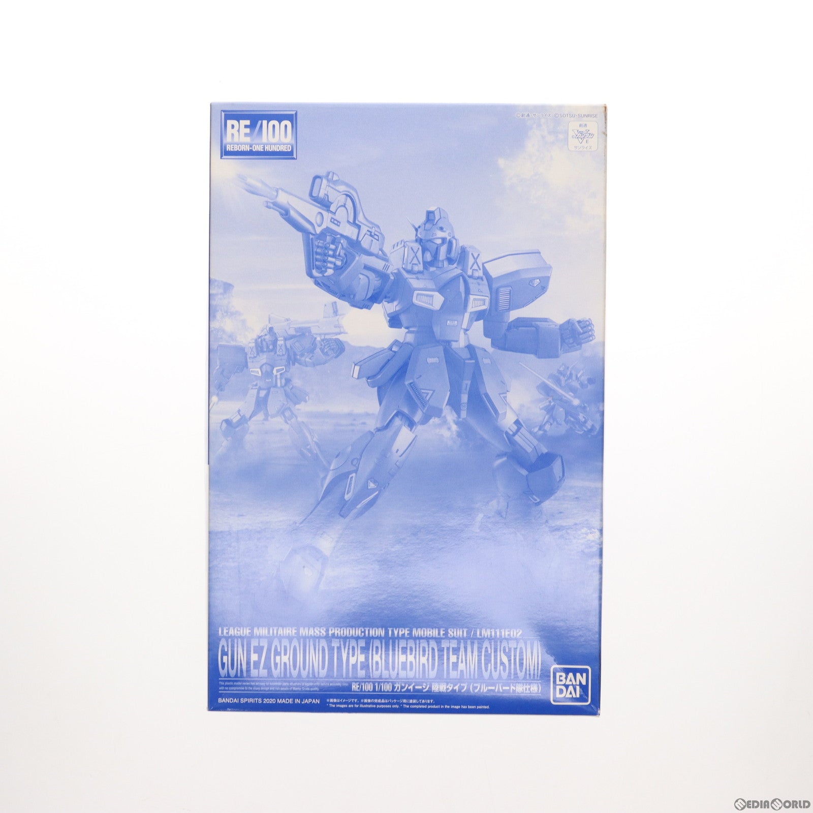 【中古即納】[PTM] プレミアムバンダイ限定 RE/100 1/100 LM111E02 ガンイージ 陸戦タイプ(ブルーバード隊仕様) 機動戦士Vガンダム ニューモビルスーツバリエーション プラモデル(5060528) バンダイスピリッツ(20200731)