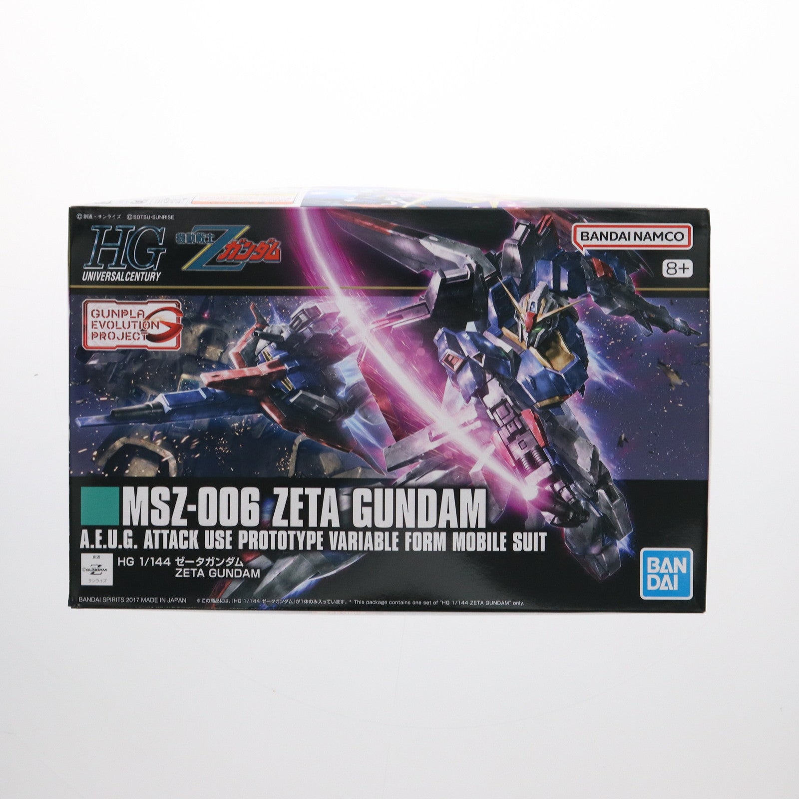 【中古即納】[PTM] (再々販) HGUC 1/144 MSZ-006 ゼータガンダム GUNPLA EVOLUTION PROJECT 機動戦士Zガンダム プラモデル(5055611) バンダイスピリッツ(20191130)