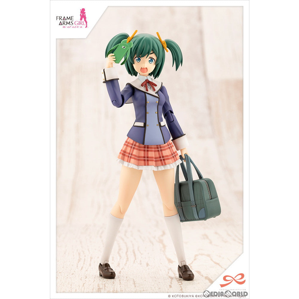 【中古即納】[PTM] 創彩少女庭園 1/10 寿武希子【若葉女子高校・冬服】(ことぶきぶきこ) フレームアームズ・ガール プラモデル(JK023) コトブキヤ(20230924)