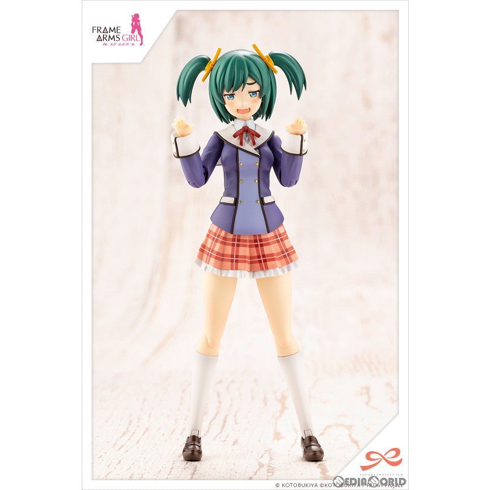 【中古即納】[PTM] 創彩少女庭園 1/10 寿武希子【若葉女子高校・冬服】(ことぶきぶきこ) フレームアームズ・ガール プラモデル(JK023) コトブキヤ(20230924)