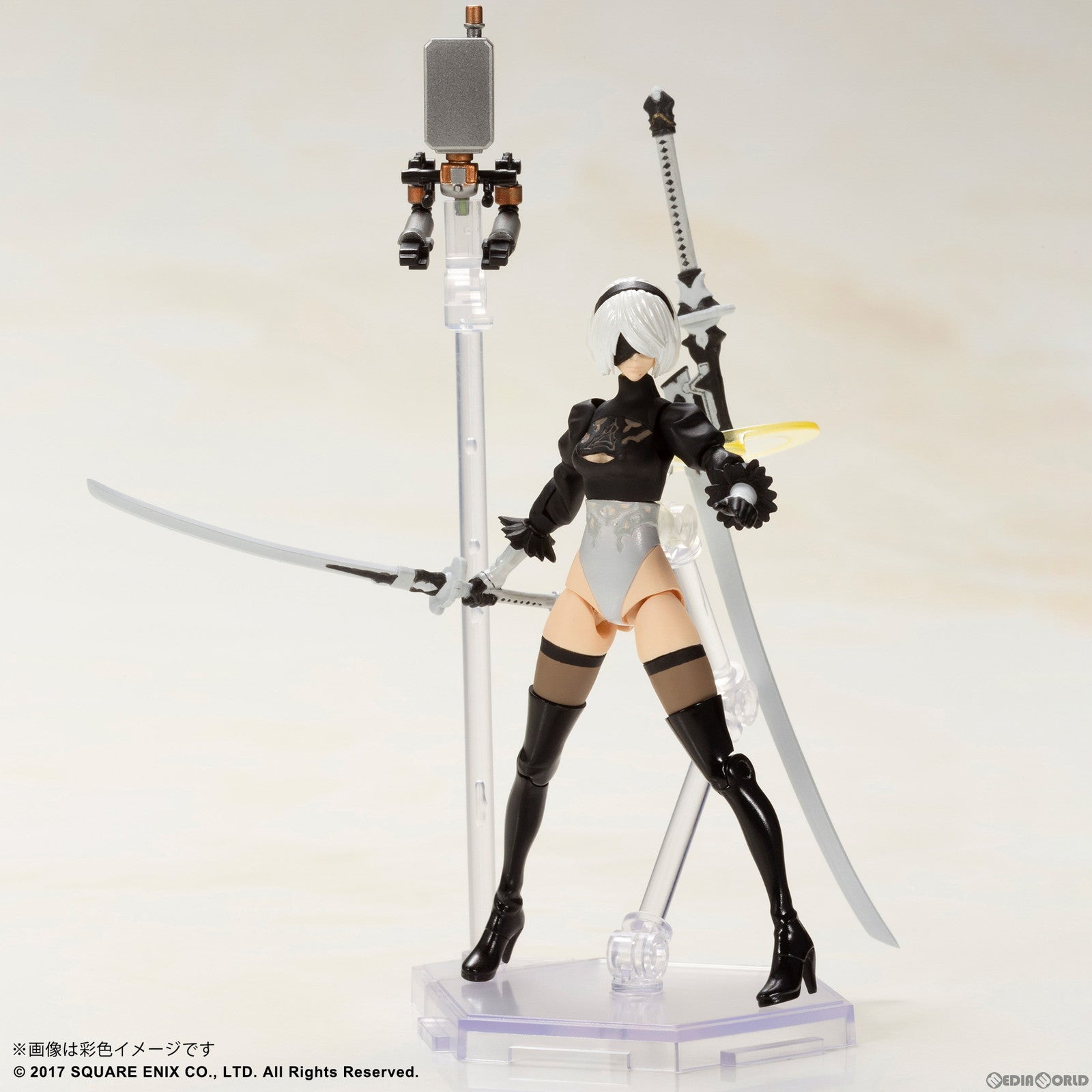 【中古即納】[PTM] 2B&9S NieR:Automata(ニーア オートマタ) プラスチックモデルキット プラモデル スクウェア・エニックス(20231026)