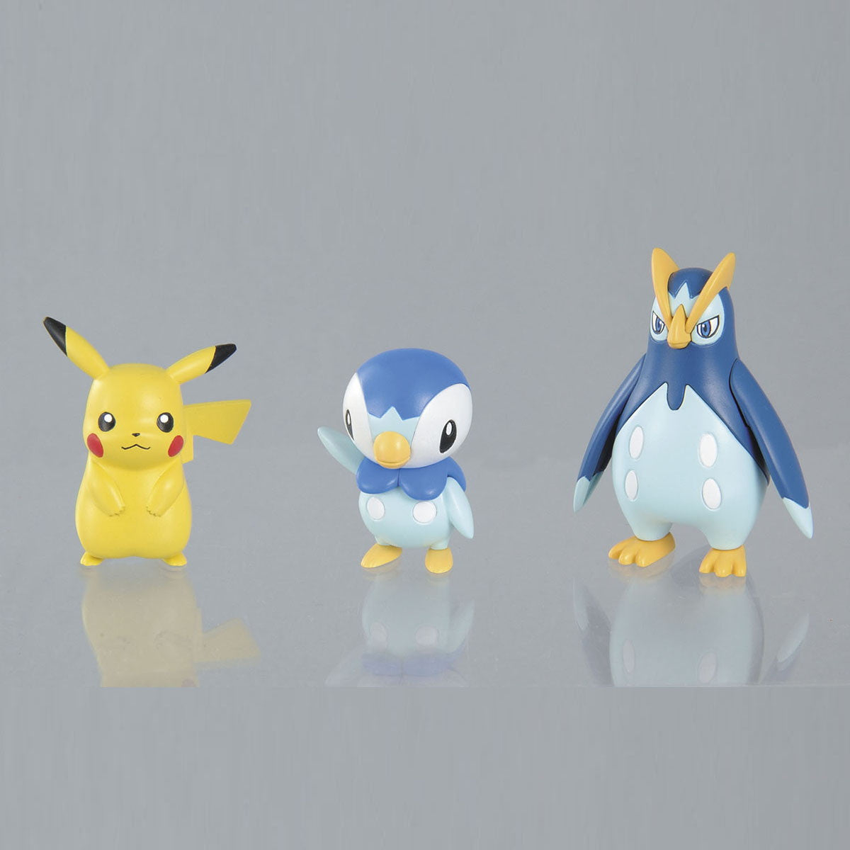 【中古即納】[PTM] (再販) ポケモンプラモコレクション No.06 進化シリーズ エンペルト進化セット ポケットモンスター ダイヤモンド&パール プラモデル(5066408) バンダイスピリッツ(20240316)