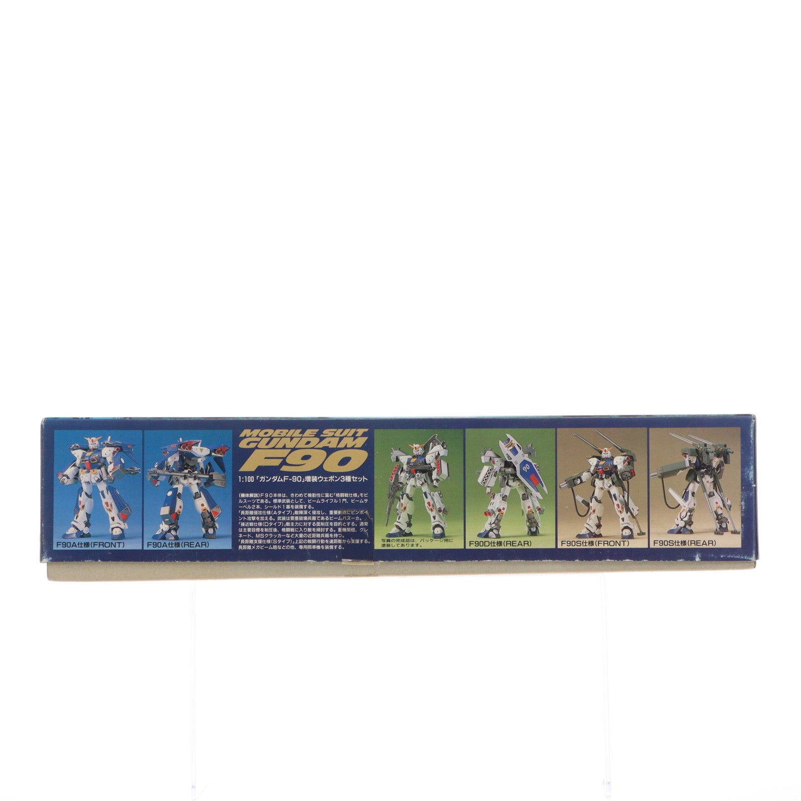 【中古即納】[PTM] 1/100 F90 ガンダムF90 機動戦士ガンダムF90 プラモデル(0031040) バンダイ(20180228)