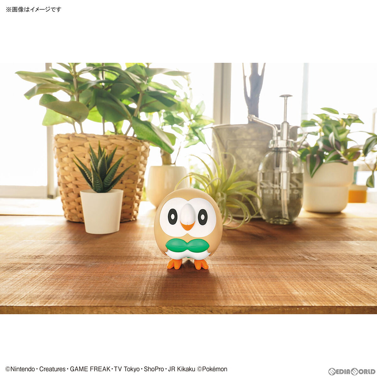 【中古即納】[PTM] (再販) ポケモンプラモコレクション クイック!! 10 モクロー ポケットモンスター プラモデル(5063352) バンダイスピリッツ(20250131)