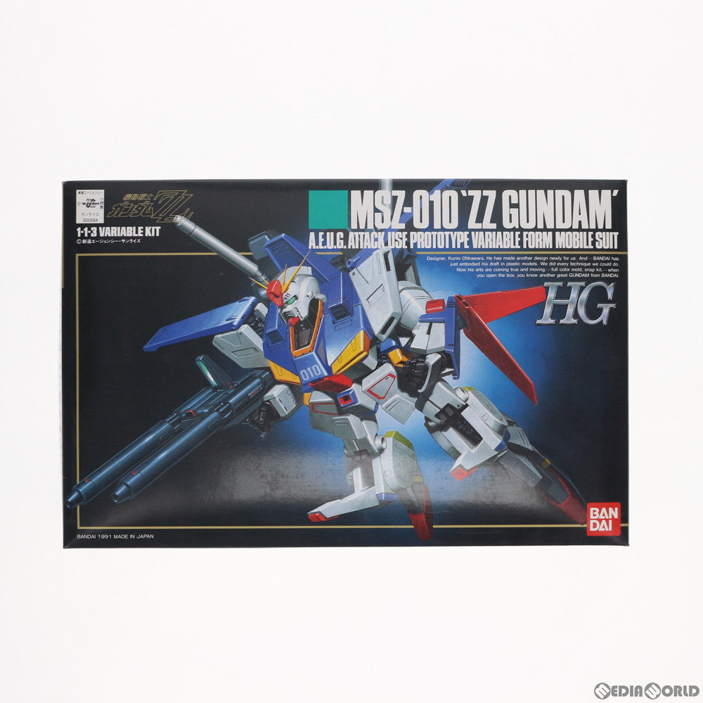 【中古即納】[PTM] HG 1/144 MSZ-010 ダブルゼータガンダム 機動戦士ガンダムZZ(ダブルゼータ) プラモデル(0033564) バンダイ(19910701)