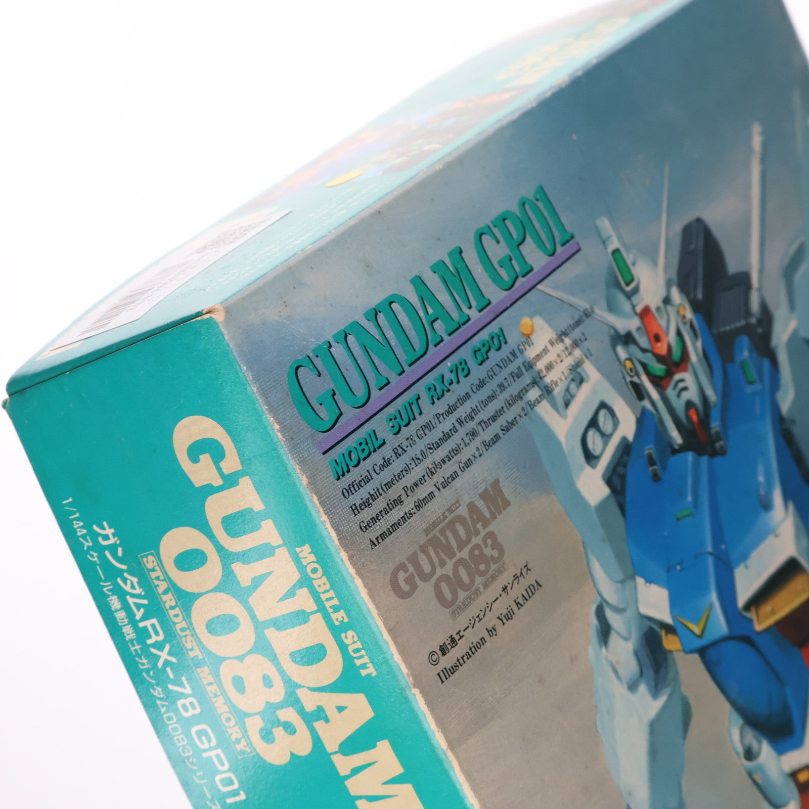 【中古即納】[PTM] 1/144 RX-78 GP01 ガンダム試作1号機 ゼフィランサス 機動戦士ガンダム0083 STARDUST MEMORY シリーズ No.1 プラモデル(0033328) バンダイ(19991231)