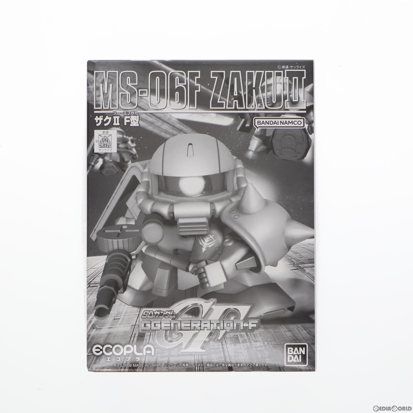 【中古即納】[PTM] エコプラ BB戦士 MS-06F ザクII F型 SDガンダム GGENERATION-F(ジージェネレーションF) プラモデル(5058016) バンダイスピリッツ(20180430)