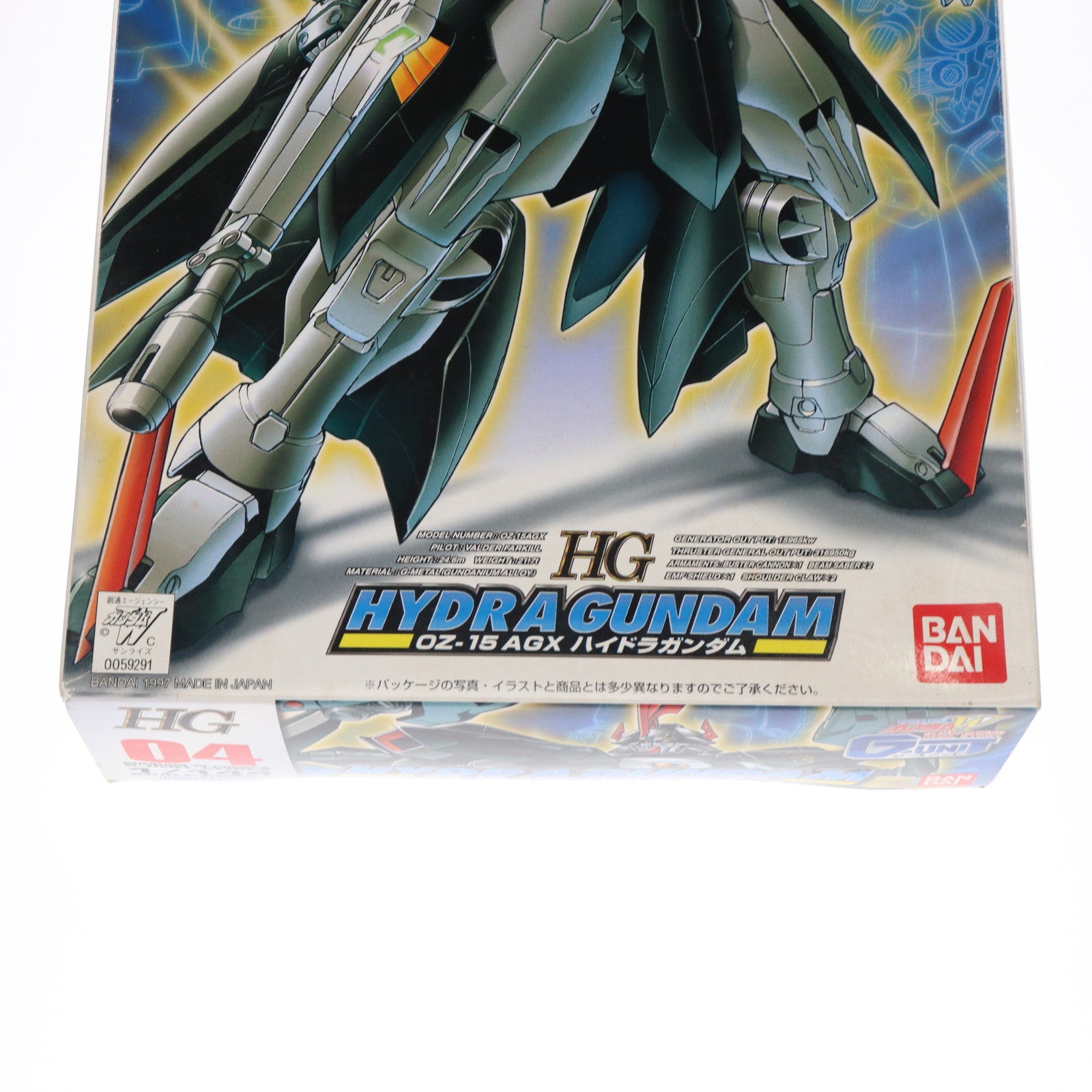 【中古即納】[PTM] HG 1/144 OZ-15AGX ハイドラガンダム 新機動戦記ガンダムW DUAL STORY G-UNIT(ウイング デュアルストーリー ジーユニット) プラモデル(0059291) バンダイ(20200430)