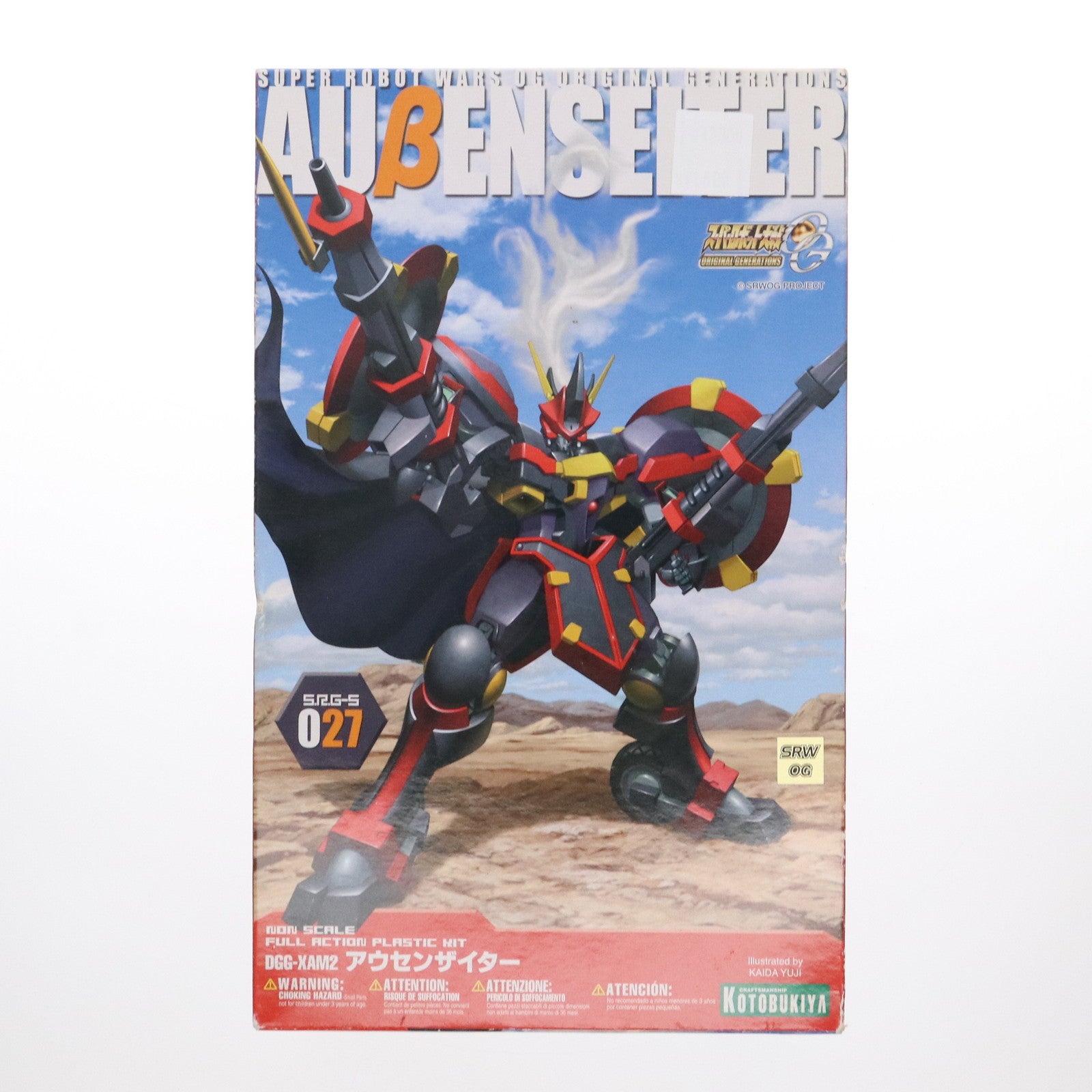 【中古即納】[PTM] S.R.G-S027 DGG-XAM2 アウセンザイター スーパーロボット大戦OG プラモデル(KP-50) コトブキヤ(20120430)