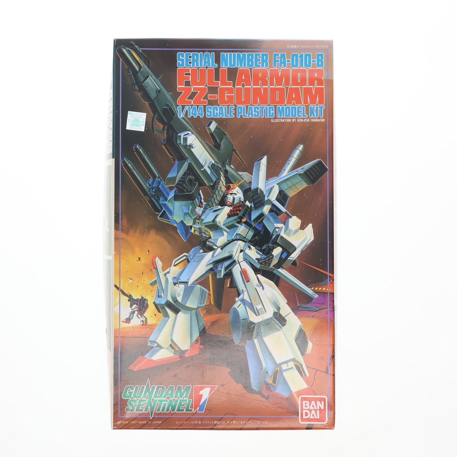 【中古即納】[PTM] 1/144 FA-010-B フルアーマーダブルゼータガンダム ガンダム・センチネル シリーズNo.1 プラモデル(0020267) バンダイ(20180324)