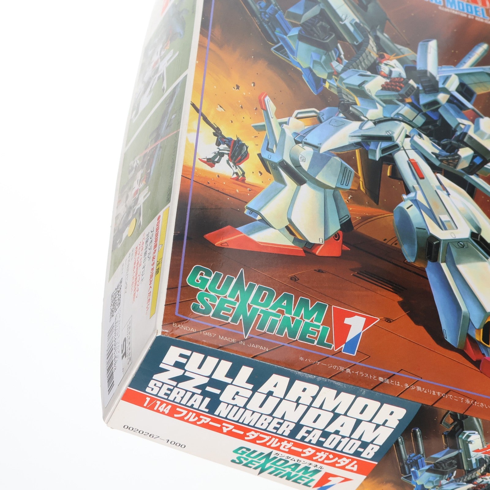 【中古即納】[PTM] 1/144 FA-010-B フルアーマーダブルゼータガンダム ガンダム・センチネル シリーズNo.1 プラモデル(0020267) バンダイ(20180324)