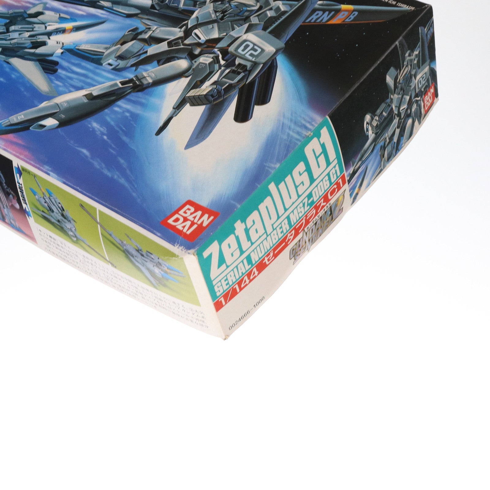 【中古即納】[PTM] 1/144 MSZ-006 C1 ゼータプラス C1 ガンダム・センチネル プラモデル(0024666) バンダイ(20180324)