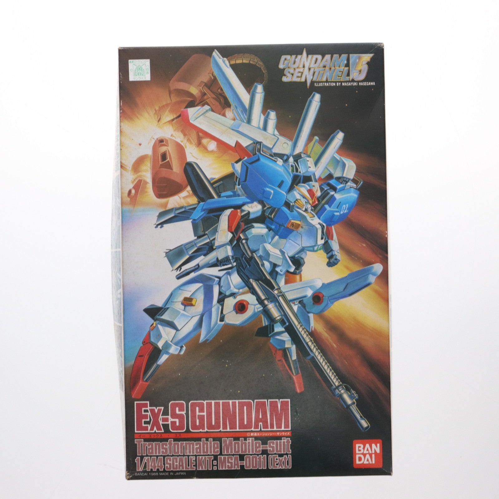 【中古即納】[PTM] 1/144 MSA-0011 Ex-S ガンダム ガンダム・センチネル プラモデル(0025052) バンダイ(20180410)