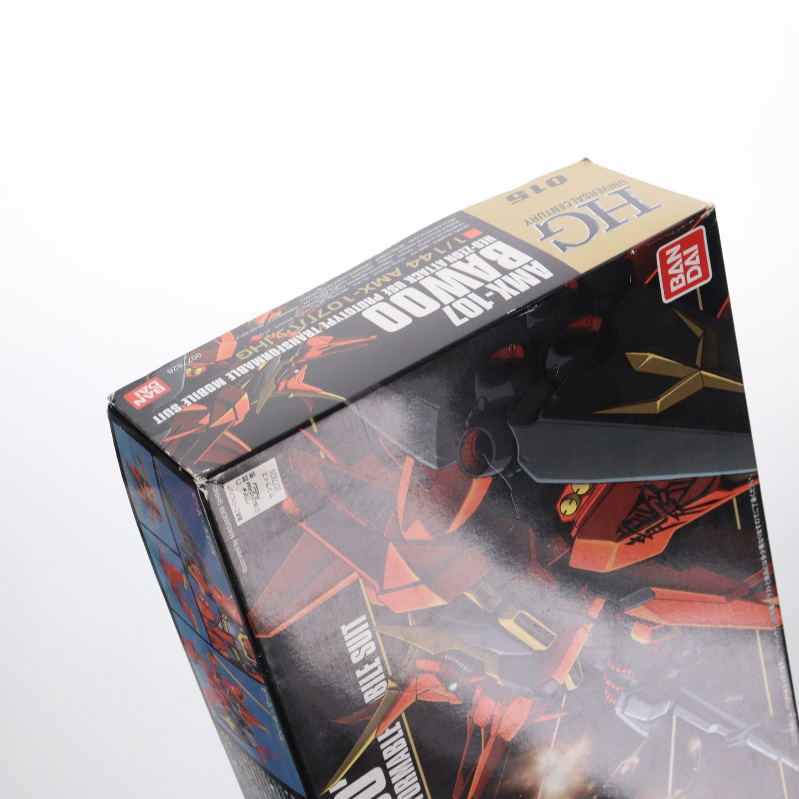【中古即納】[PTM] HGUC 1/144 AMX-107 バウ 機動戦士ガンダムZZ(ダブルゼータ) プラモデル(0077626) バンダイ(20180325)