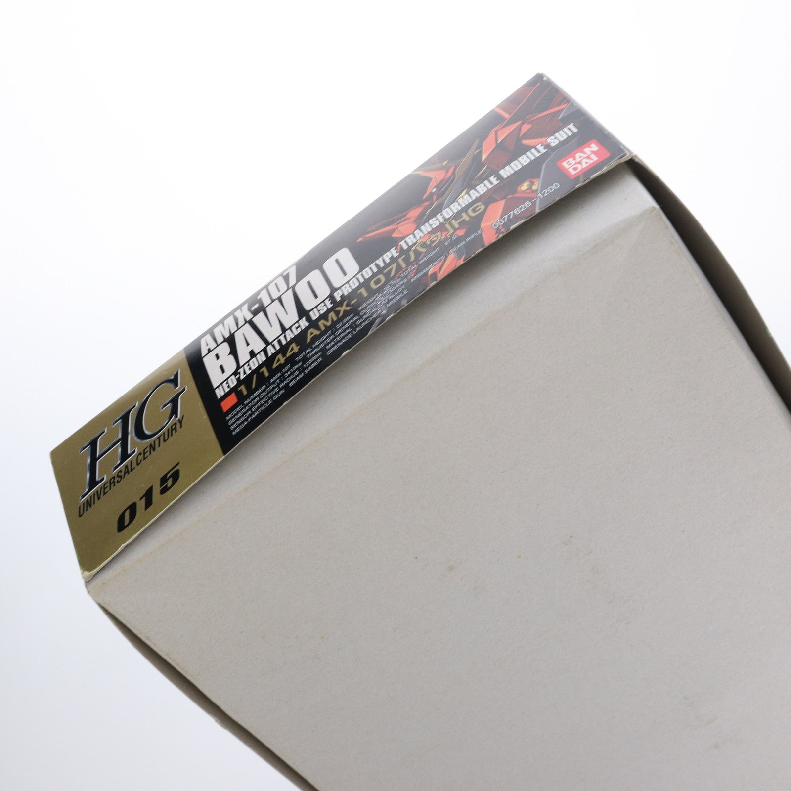 【中古即納】[PTM] HGUC 1/144 AMX-107 バウ 機動戦士ガンダムZZ(ダブルゼータ) プラモデル(0077626) バンダイ(20180325)