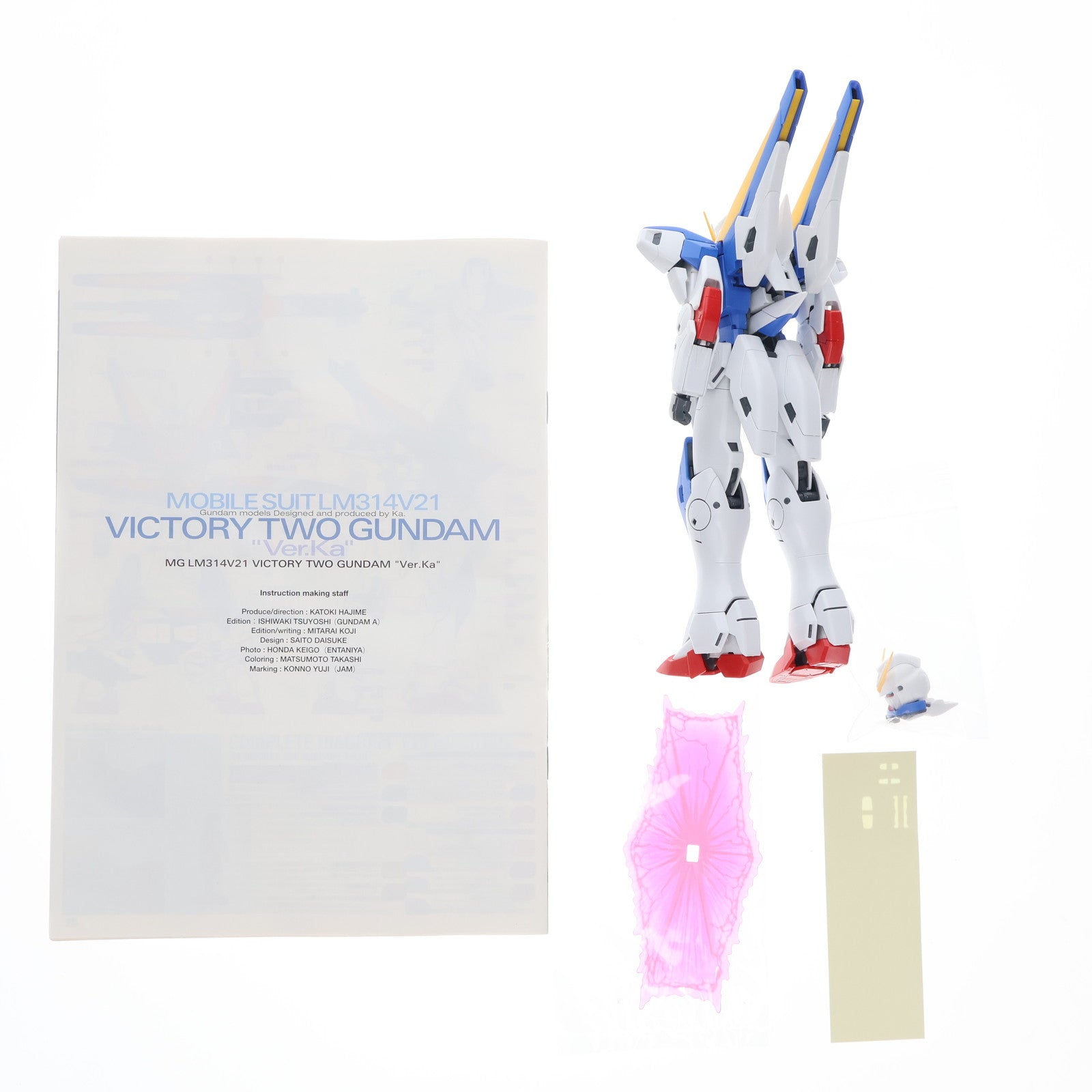 【中古即納】[PTM] MG 1/100 LM314V21 V2ガンダム Ver.Ka 機動戦士Vガンダム プラモデル(0203225) バンダイ(20151225)