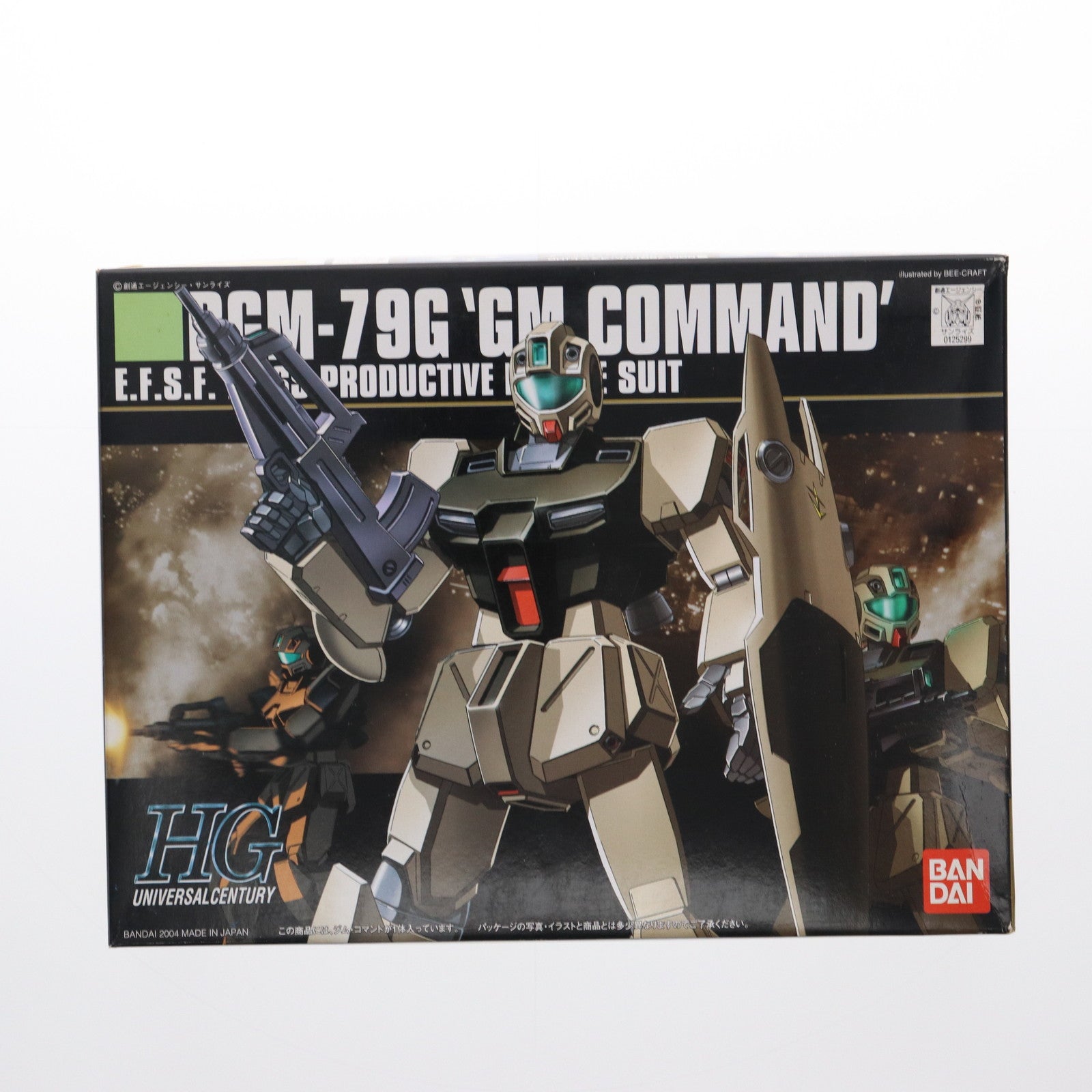 【中古即納】[PTM] HGUC 1/144 RGM-79G ジムコマンド 機動戦士ガンダム0080 ポケットの中の戦争 プラモデル バンダイ(20170825)