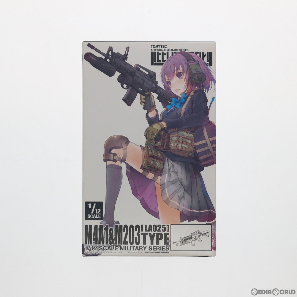 【中古即納】[PTM] LittleArmory(リトルアーモリー) LA025 1/12 M4A1&M203タイプ プラモデル(267997) TOMYTEC(トミーテック)(20170225)