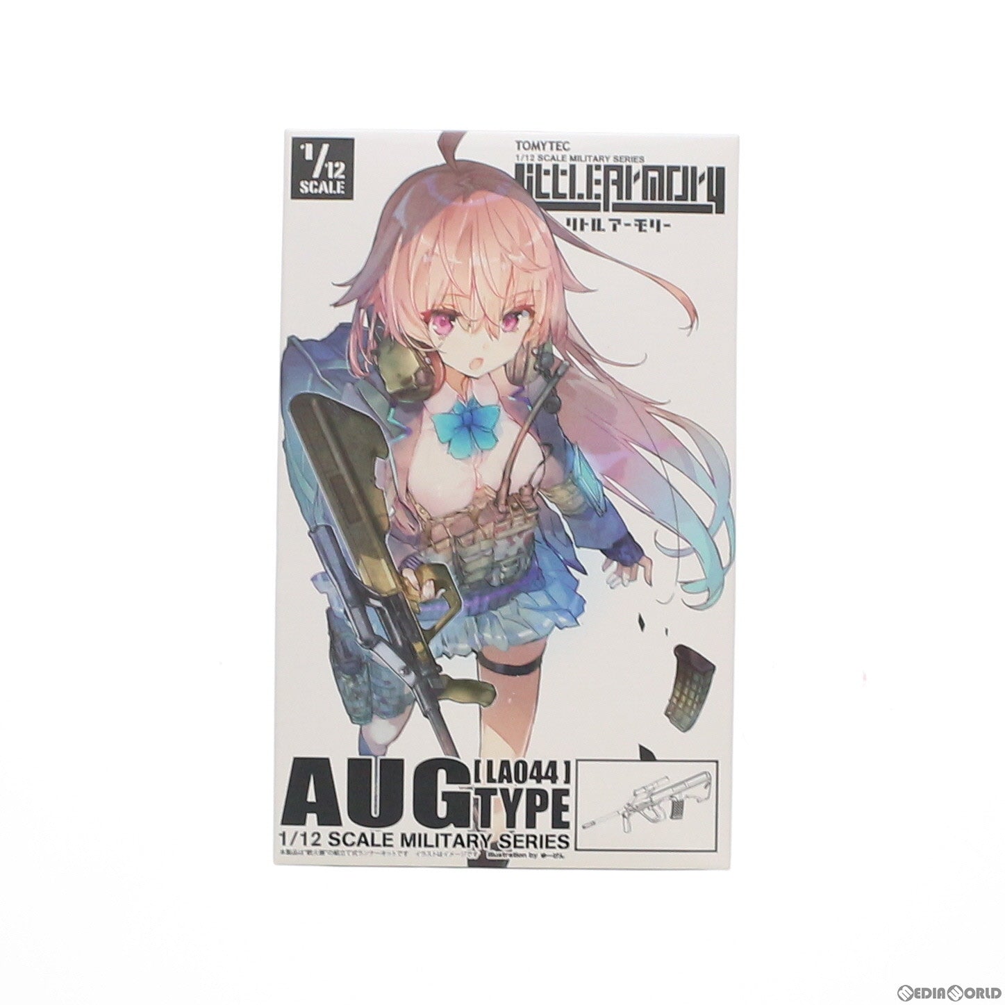 【中古即納】[PTM] LittleArmory(リトルアーモリー) 1/12 LA044 AUGタイプ プラモデル TOMYTEC(トミーテック)(20181020)