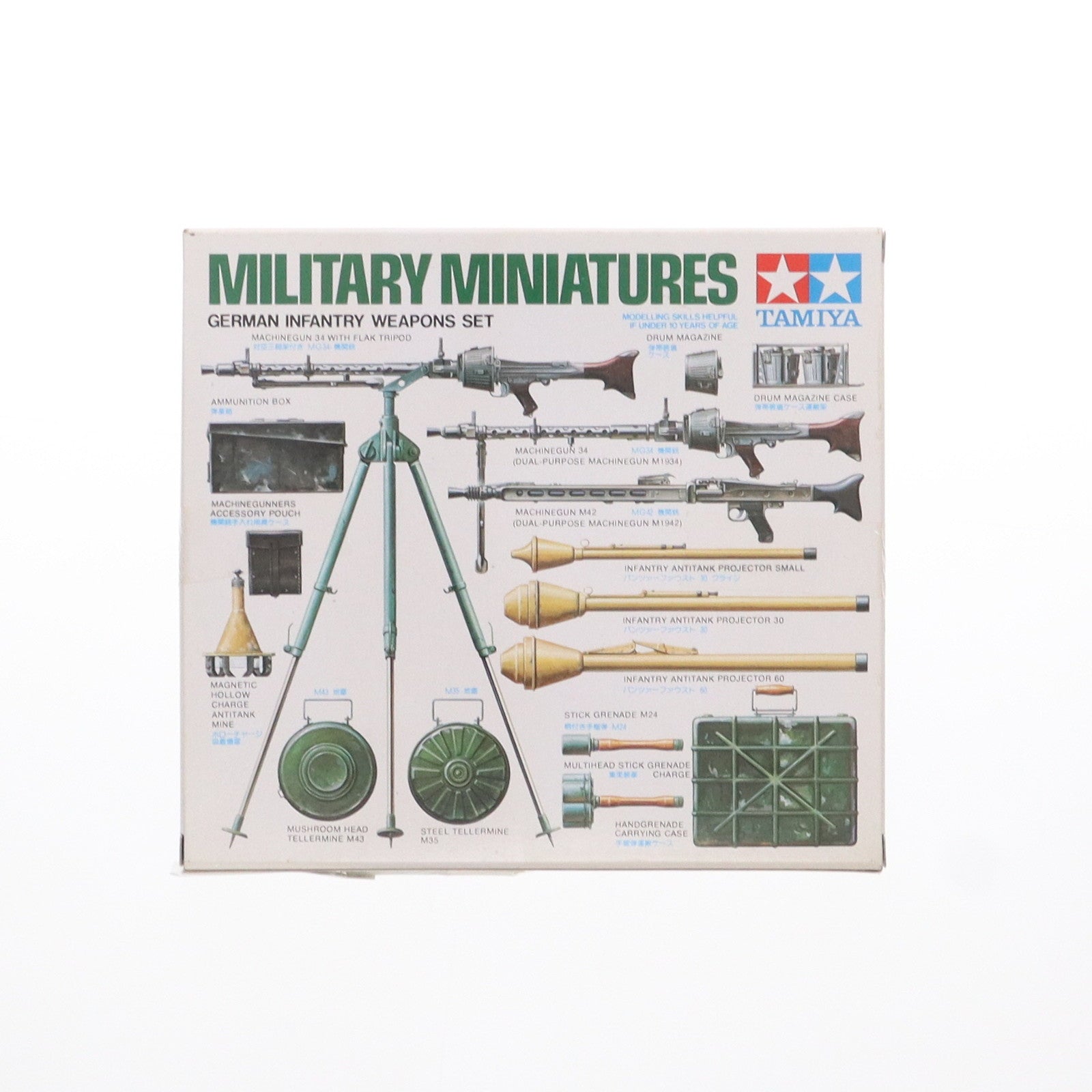 【中古即納】[PTM] ミリタリーミニチュアシリーズ 1/35 MM ドイツ小火器 プラモデル用アクセサリ タミヤ(19940131)