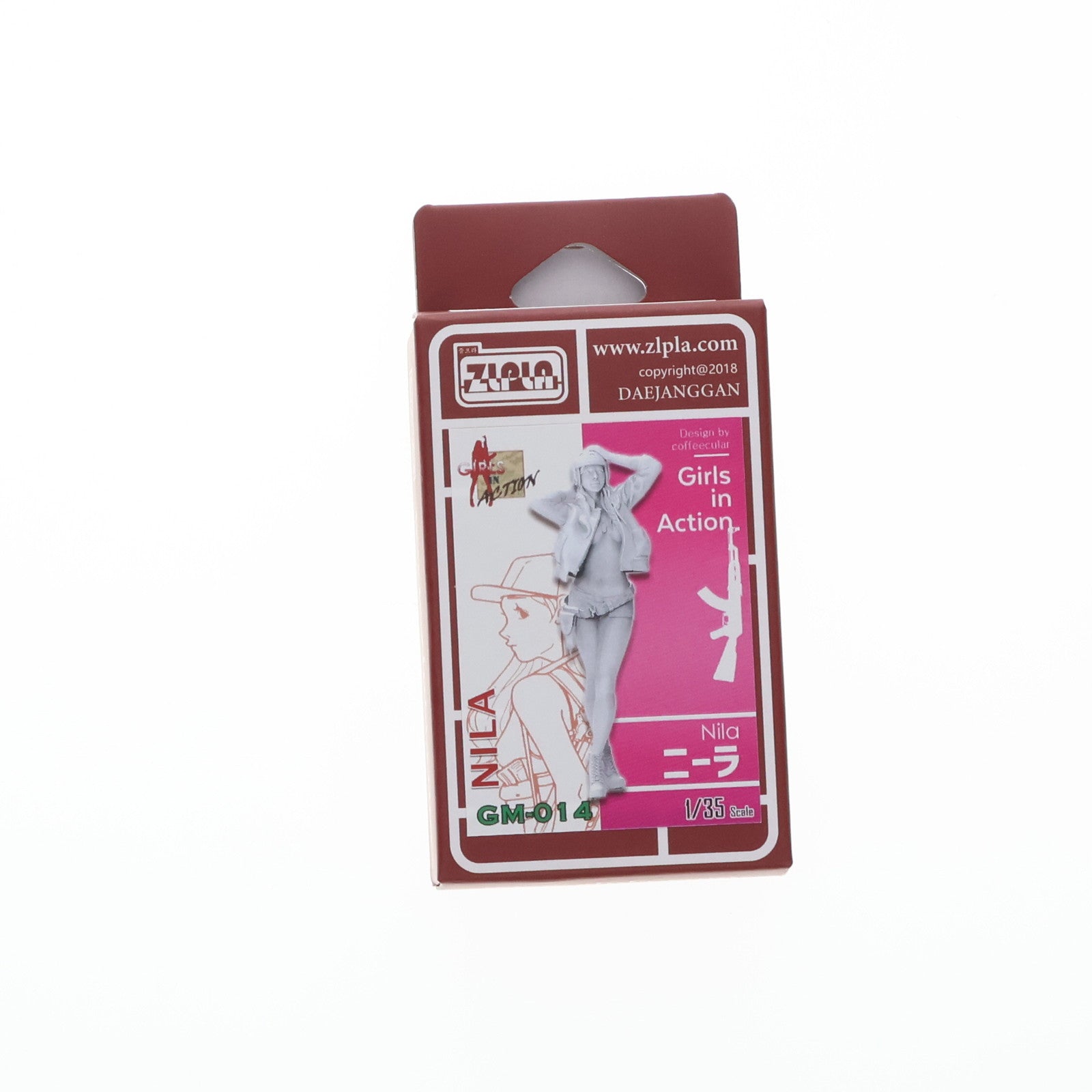 【中古即納】[PTM] ガールズインアクションシリーズ 1/35 ニーラ プラモデル(GM-014) ZLPLA(ジルプラ)(20190428)
