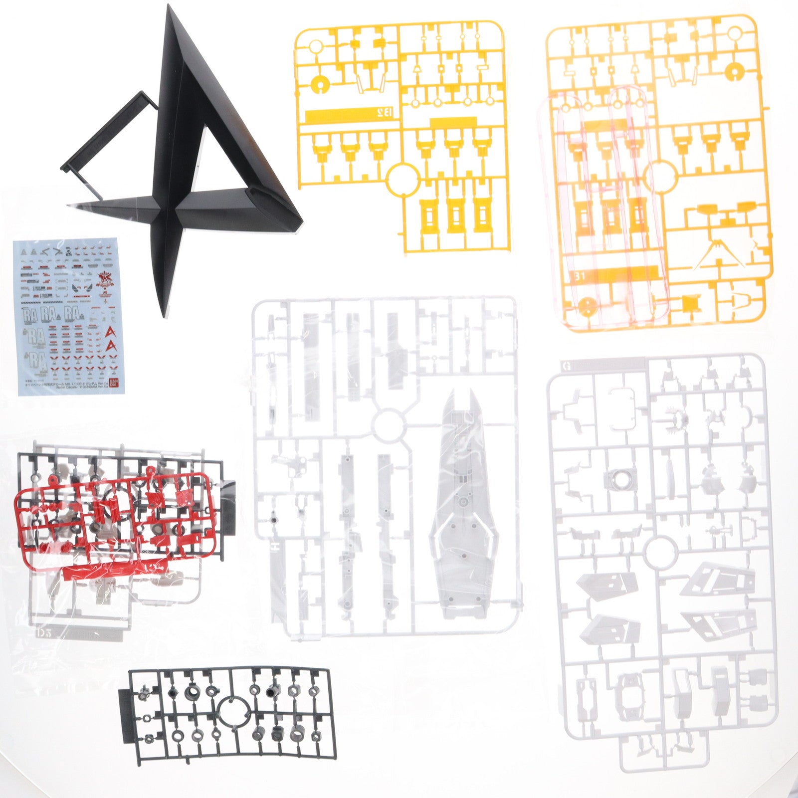 【中古即納】[PTM] MG 1/100 RX-93 νガンダム Ver.Ka プレミアムデカール同梱版 機動戦士ガンダム 逆襲のシャア プラモデル(0222240) バンダイ(20170930)