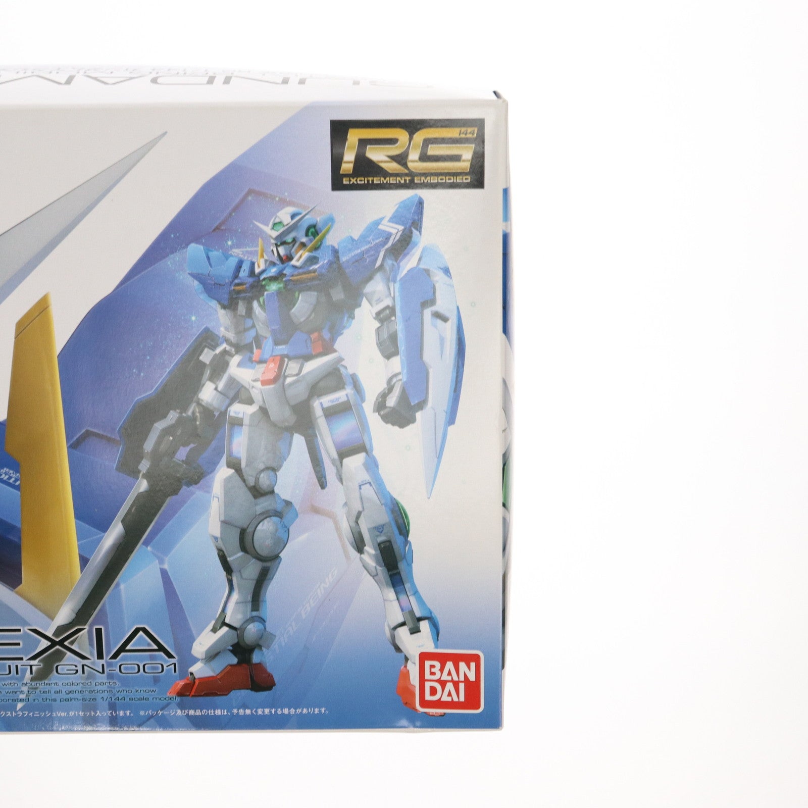【中古即納】[PTM] ガンプラEXPO限定 RG 1/144 GN-001 ガンダムエクシア エクストラフィニッシュVer. 機動戦士ガンダム00(ダブルオー) プラモデル(0195305) バンダイ(20141121)