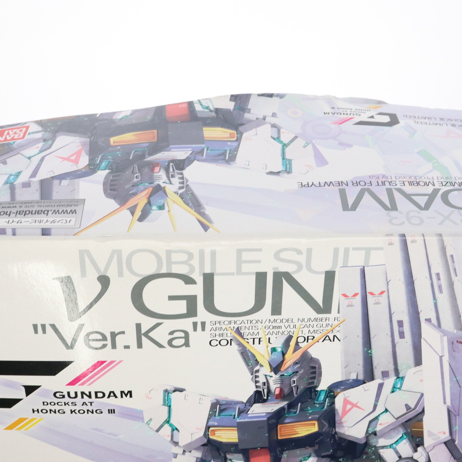 【中古即納】[PTM] GUNDAM DOCKS AT HONG KONG III限定 MG 1/100 RX-93 νGUNDAM Ver.Ka(GDHKIII LIMITED) 機動戦士ガンダム 逆襲のシャア プラモデル(0230884) バンダイ(20180811)