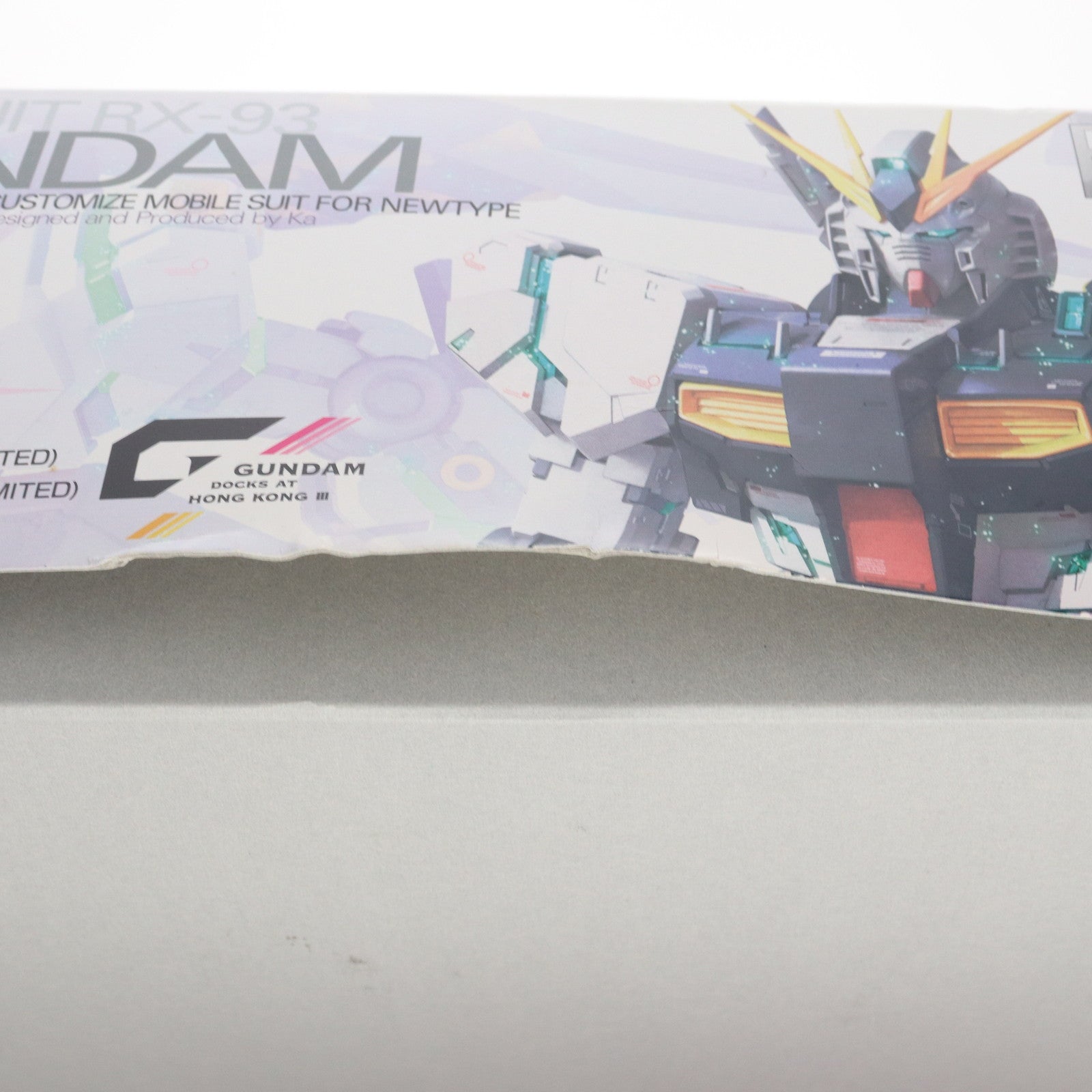 【中古即納】[PTM] GUNDAM DOCKS AT HONG KONG III限定 MG 1/100 RX-93 νGUNDAM Ver.Ka(GDHKIII LIMITED) 機動戦士ガンダム 逆襲のシャア プラモデル(0230884) バンダイ(20180811)