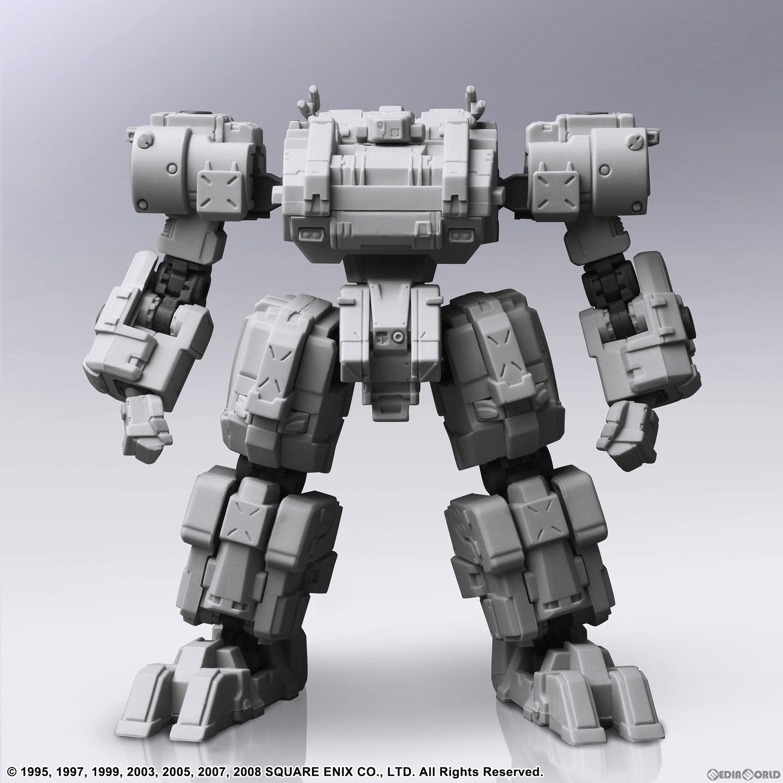 【中古即納】[PTM] Numsekar(ナムスカル) ライトグレーVer. フロントミッション ストラクチャーアーツ 1/72 スケール プラスティック モデルキット シリーズ Vol.1 FRONT MISSION プラモデル スクウェア・エニックス(20231109)
