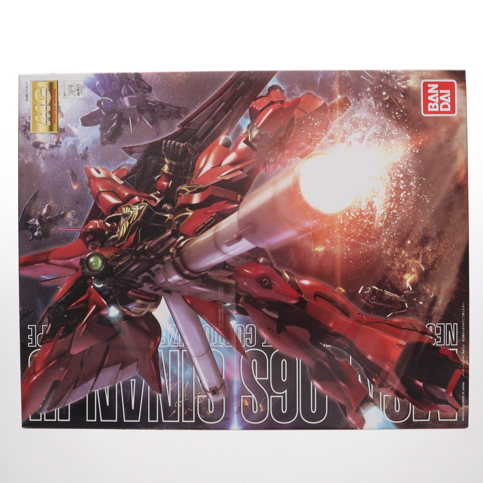 【中古即納】[PTM] MG 1/100 MSN-06S シナンジュ 機動戦士ガンダムUC(ユニコーン) プラモデル(0181597) バンダイ(20130327)