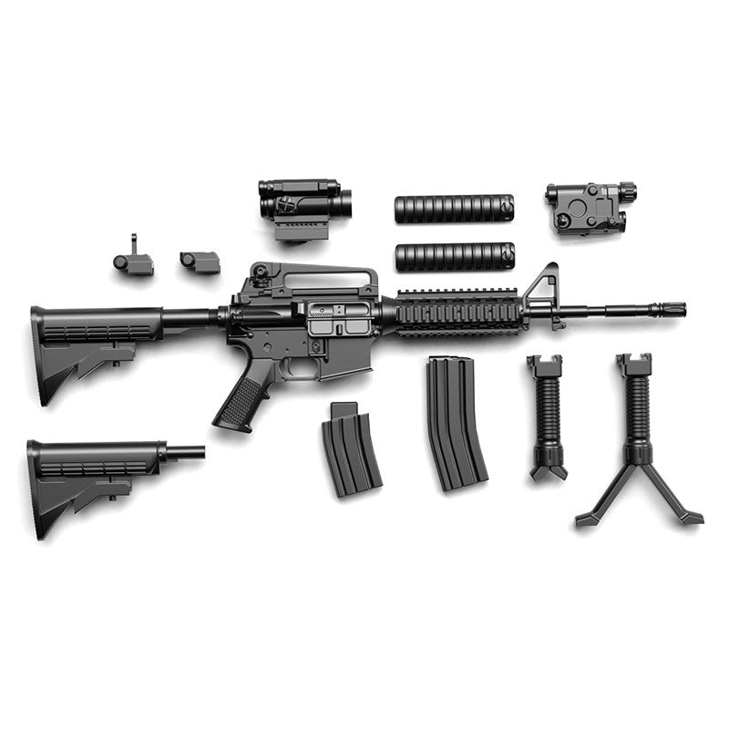 【中古即納】[PTM] (再々販) LittleArmory(リトルアーモリー) LA050 1/12 M4A1タイプ2.0 プラモデル(291091) TOMYTEC(トミーテック)(20190622)