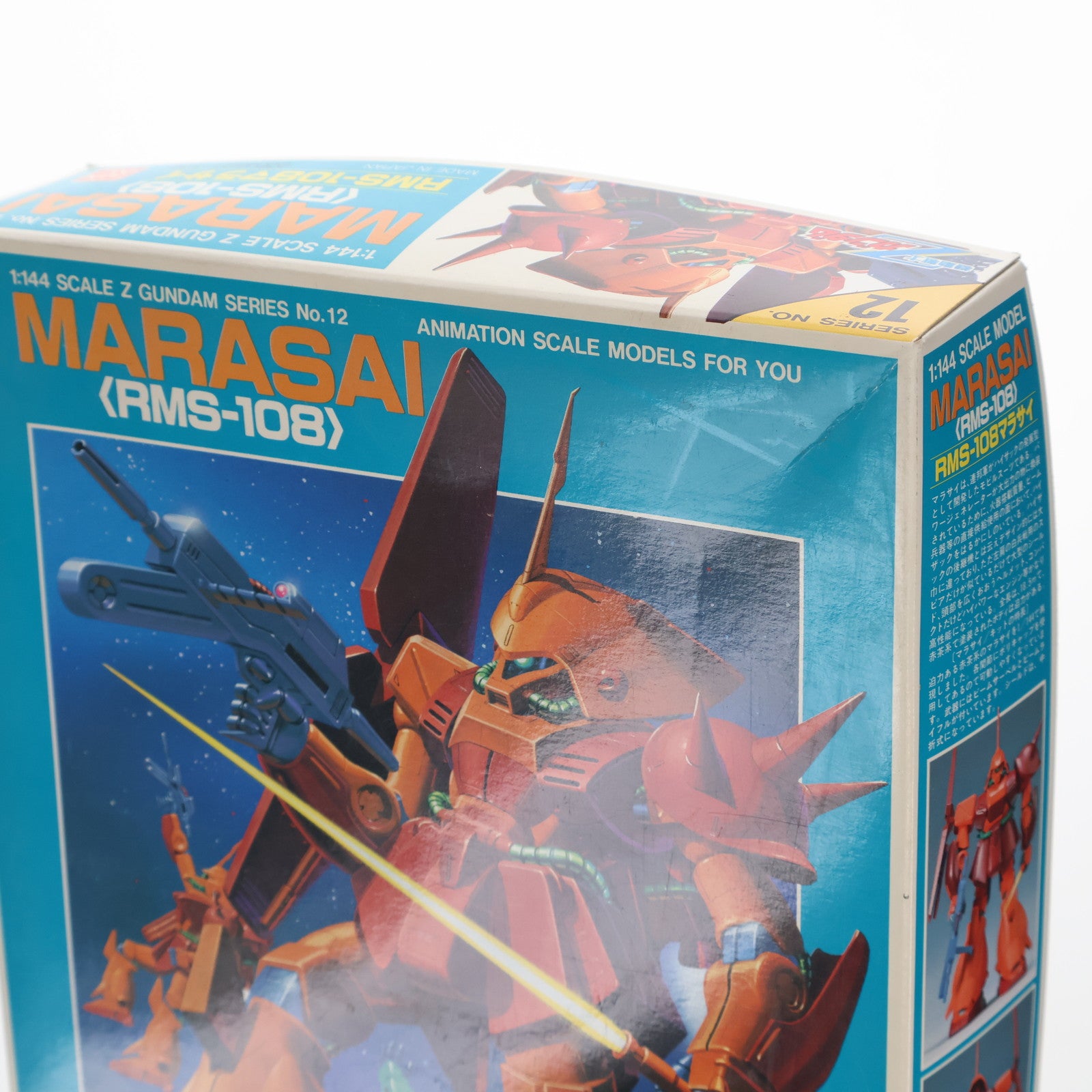【中古即納】[PTM] 1/144 RMS-108 マラサイ 機動戦士Zガンダム シリーズ No.12 プラモデル(0504491) バンダイ(19941231)