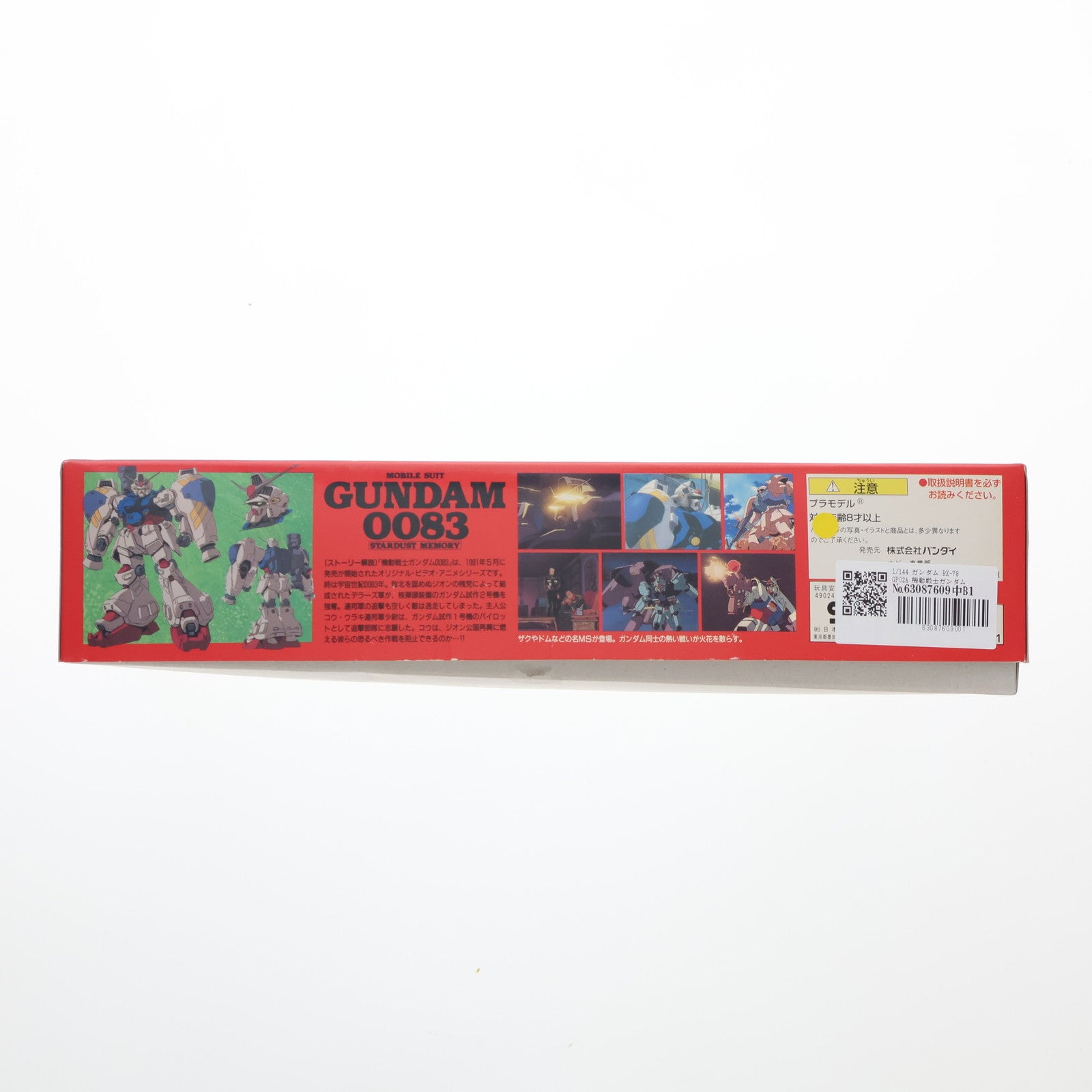 【中古即納】[PTM] 1/144 ガンダム RX-78 GP02A 機動戦士ガンダム0083 STARDUST MEMORY シリーズNo.2 プラモデル バンダイ(19991231)