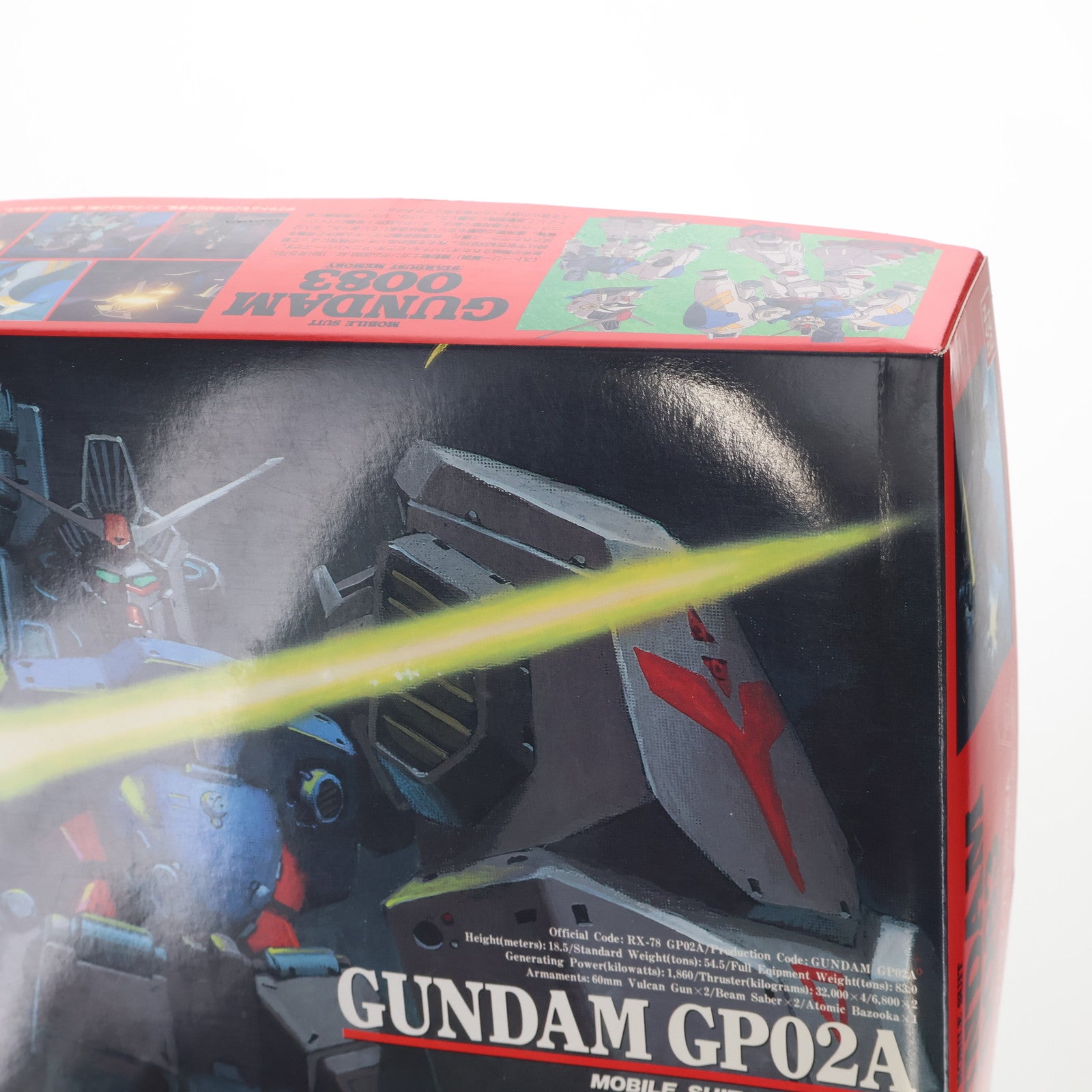 【中古即納】[PTM] 1/144 ガンダム RX-78 GP02A 機動戦士ガンダム0083 STARDUST MEMORY シリーズNo.2 プラモデル バンダイ(19991231)